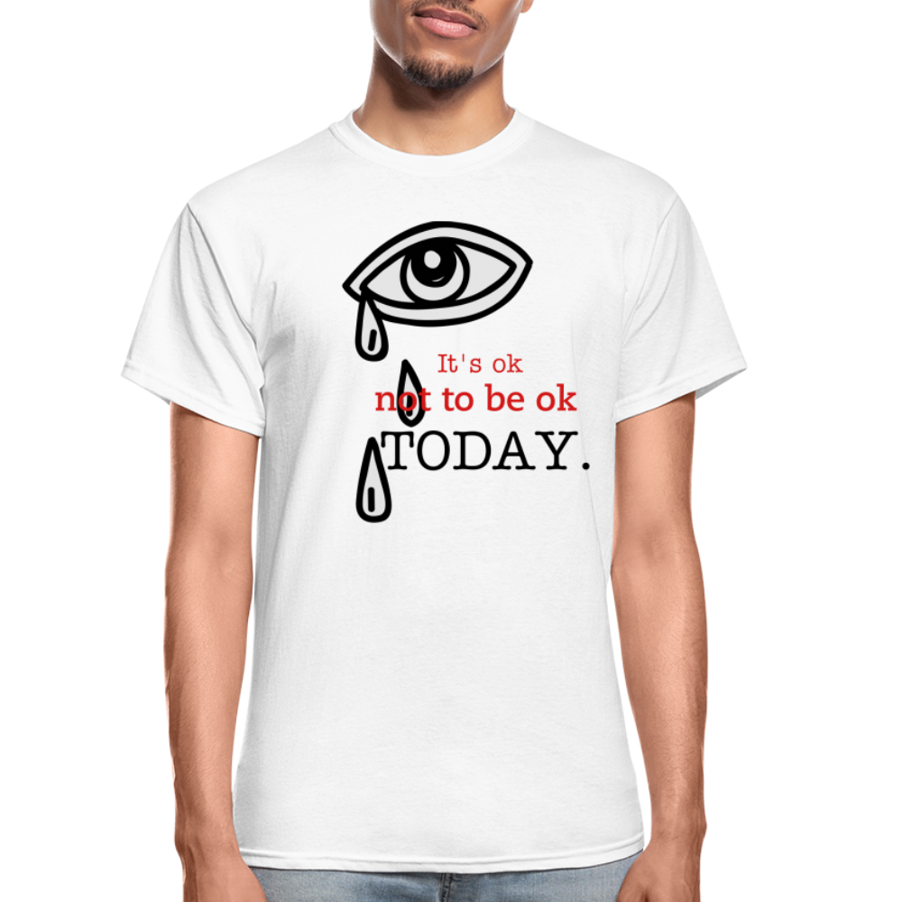 Tomorrow is Not to Far Gildan Ultra Cotton Adult T-Shirt - white
