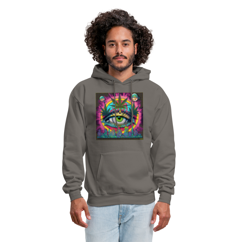 Zen and Mend Men's Hoodie - asphalt gray