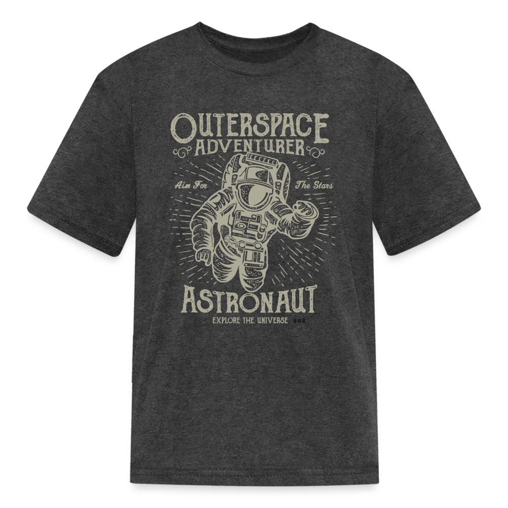 Blast Off Kids' T-Shirt - heather black