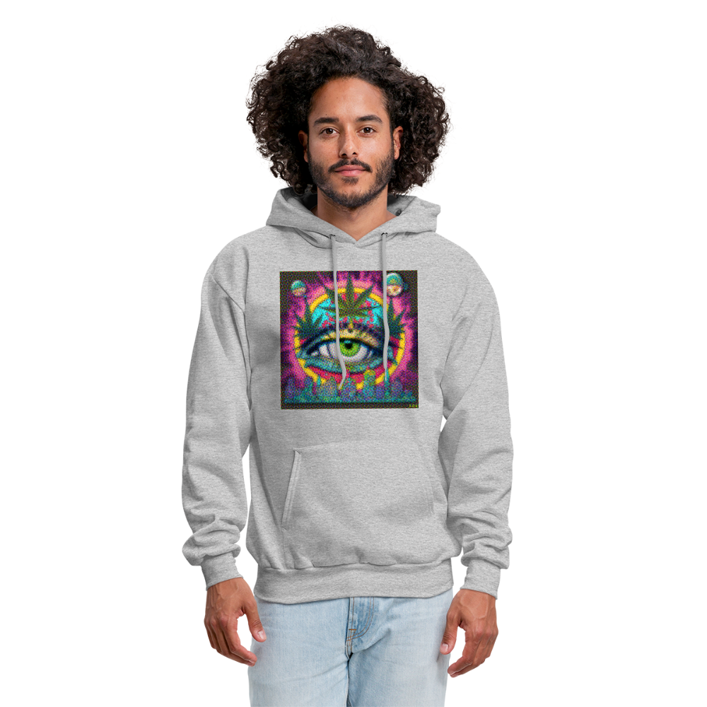 Zen and Mend Men's Hoodie - heather gray
