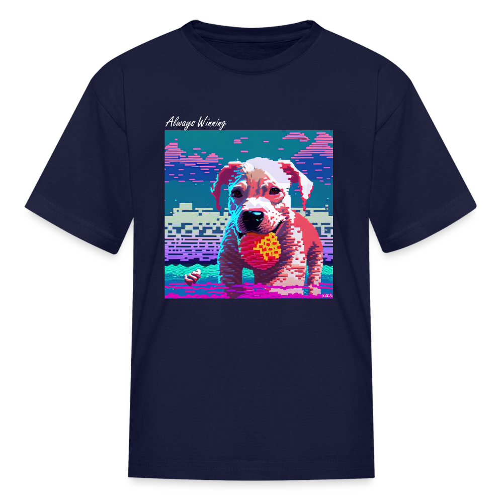 Always Winning Kids' T-Shirt - navy