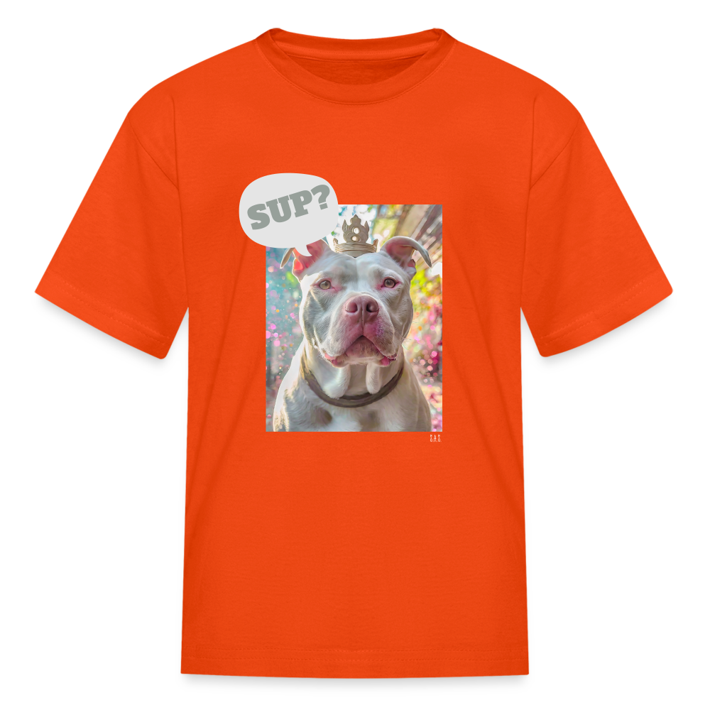 King Poochie Kids' T-Shirt - orange
