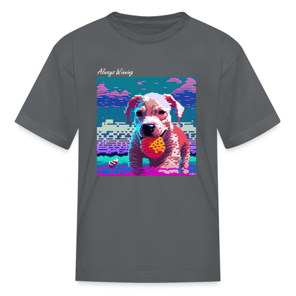 Always Winning Kids' T-Shirt - charcoal