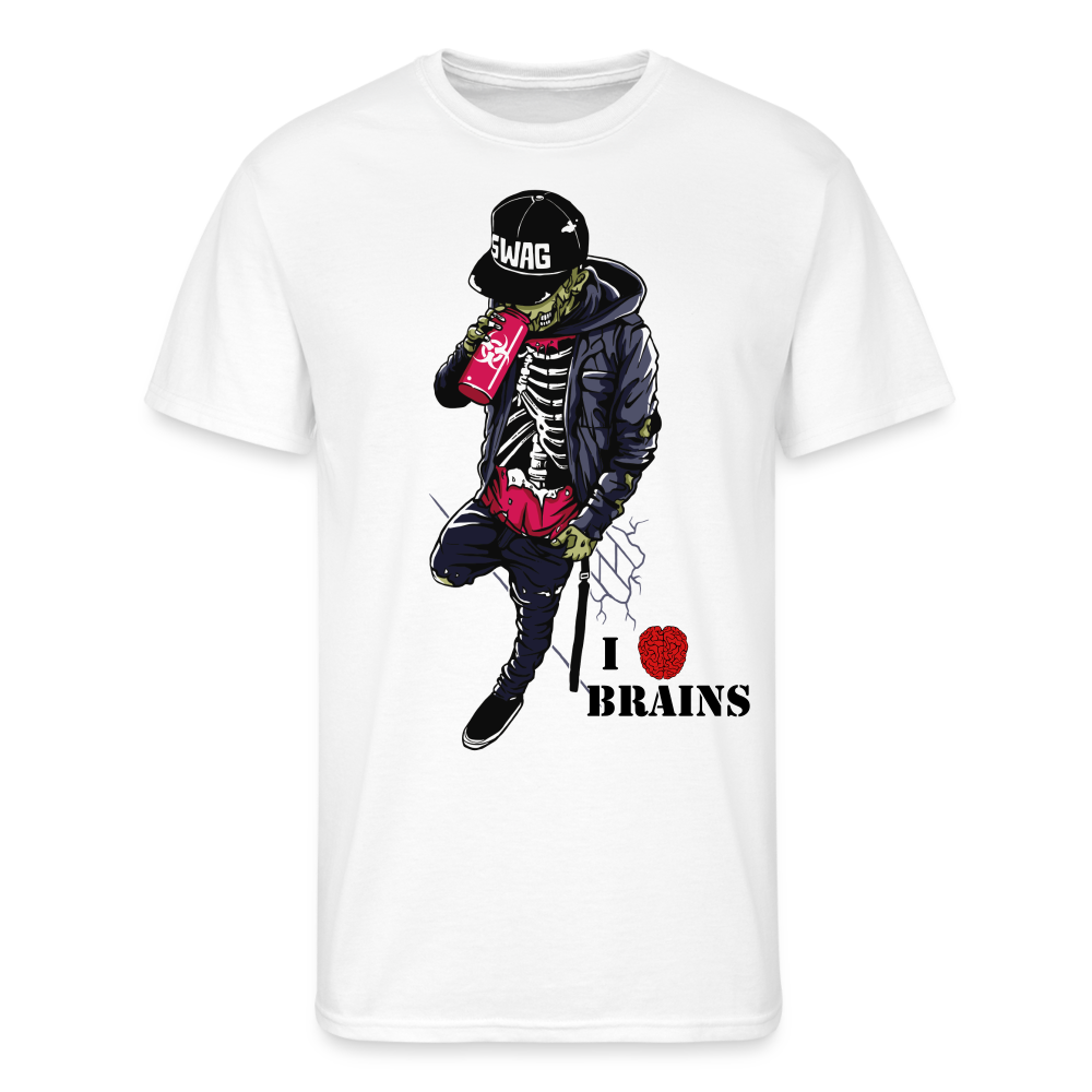 Yummy Snack Men’s 50/50 T-Shirt - white