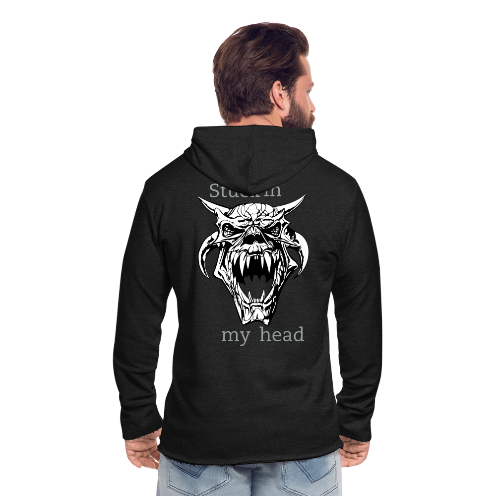 95% of the Time Unisex Lightweight Terry Hoodie - charcoal grey