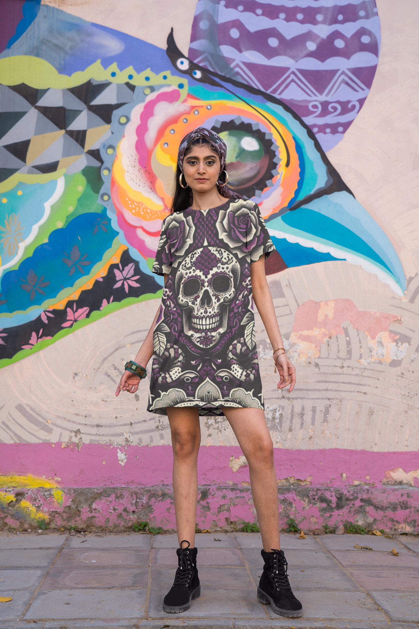 T-Shirt Dress (AOP)