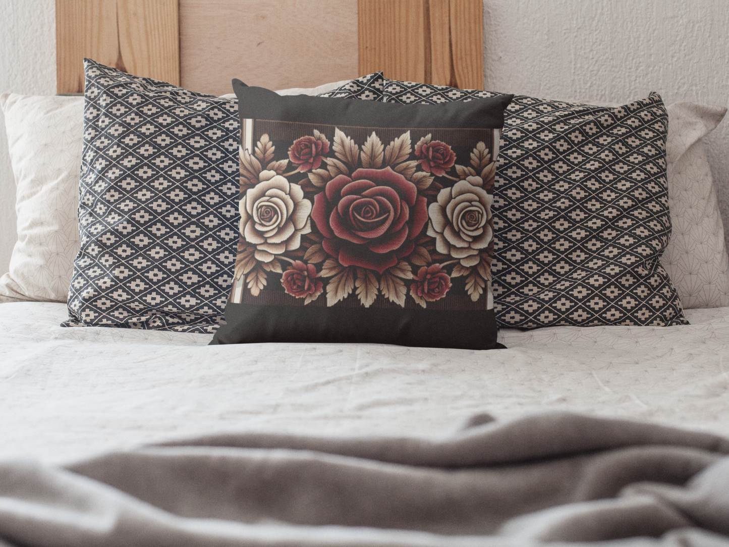 Spun Polyester Square Pillow