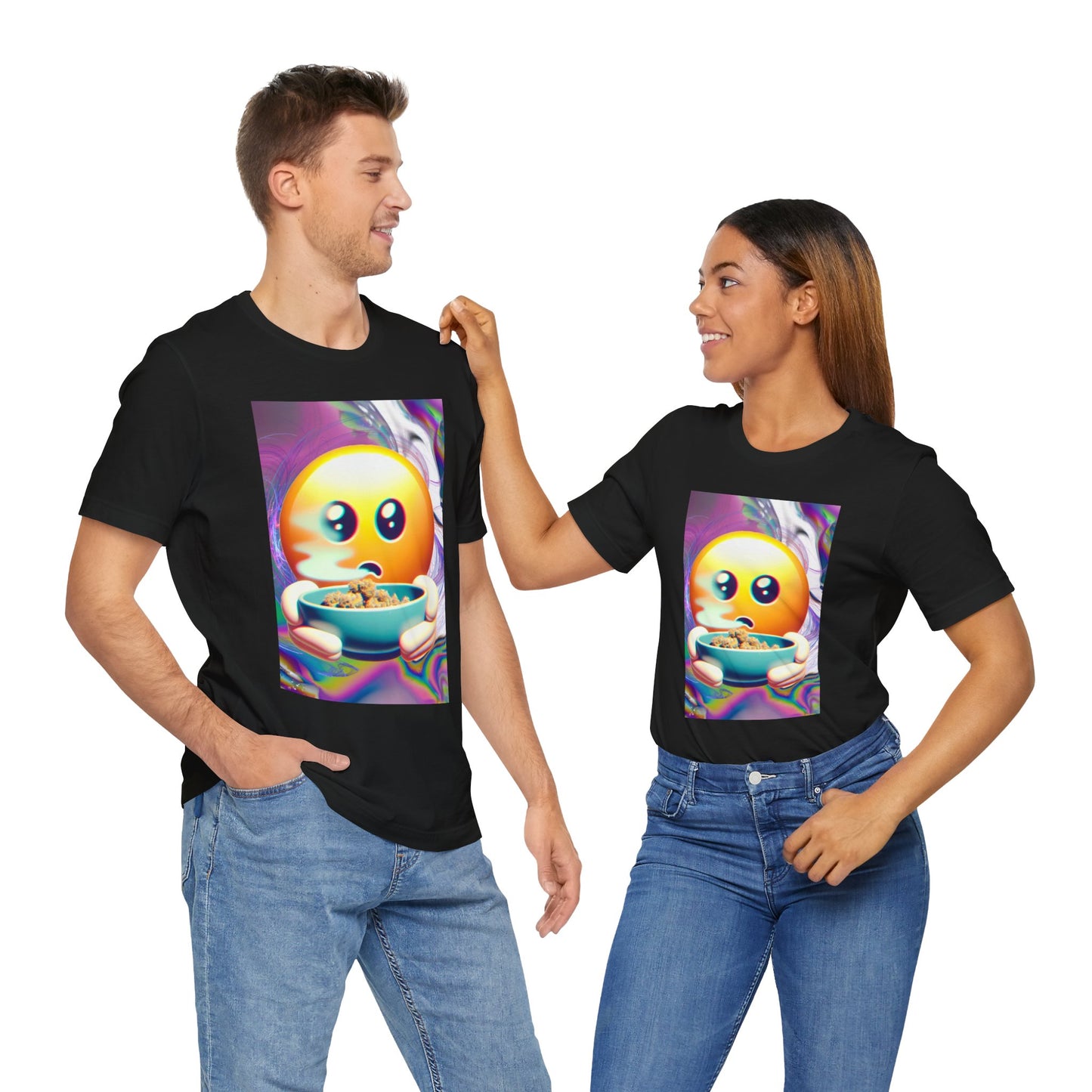 Vibrant Emoji Tee - Perfect for Casual Hangouts and Celebrations