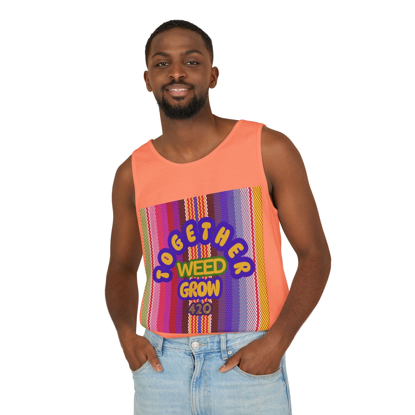 Together We Grow Unisex Tank Top - 420 Celebration Apparel