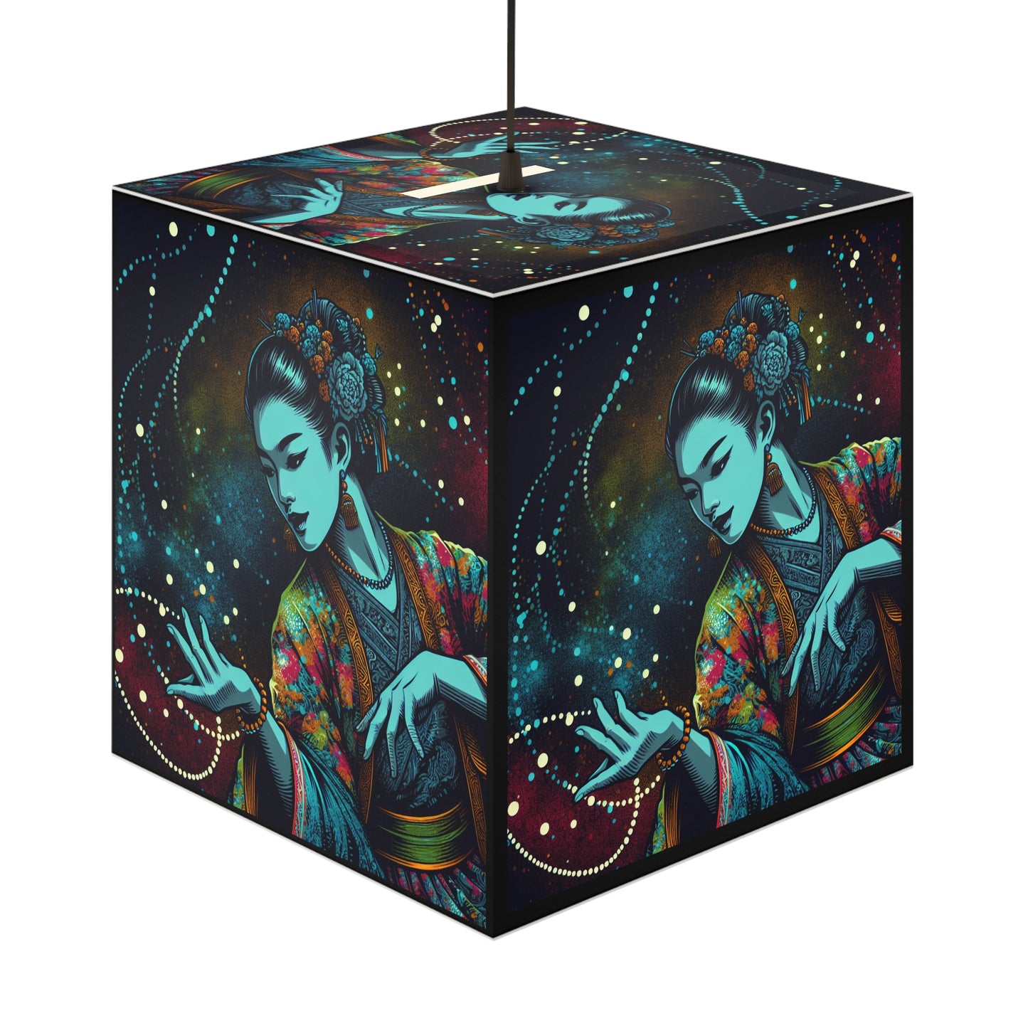 Light Her World Cube Lamp