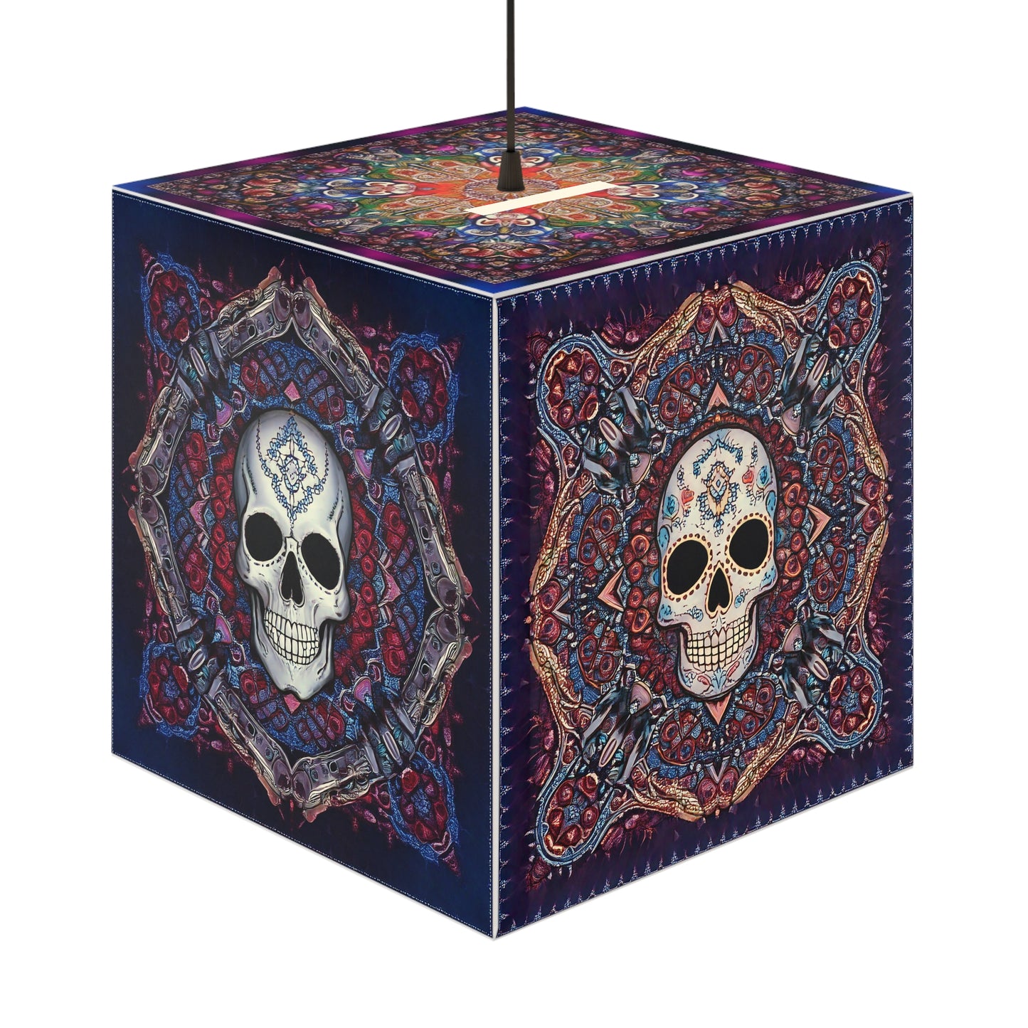 Skull Buddies Light Cube Lamp