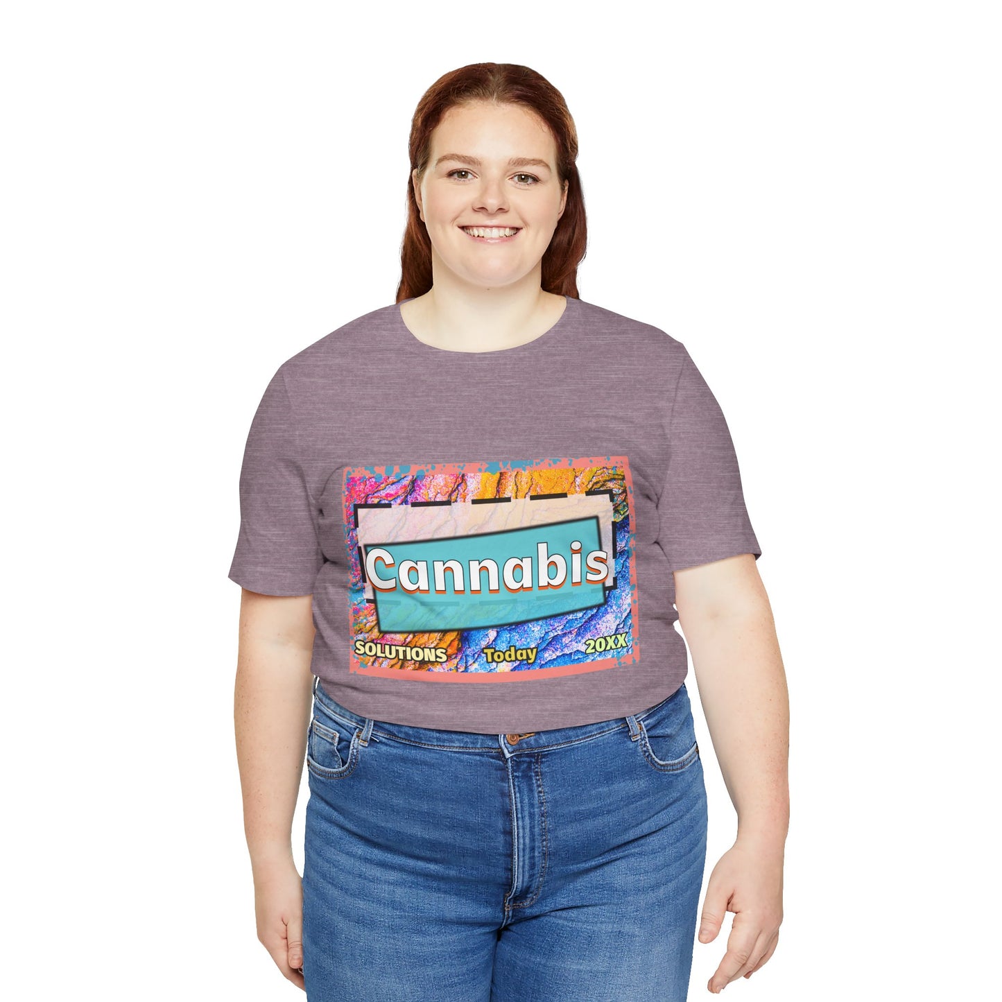Trendy Cannabis Solutions Tee - Unisex Jersey Short Sleeve T-Shirt