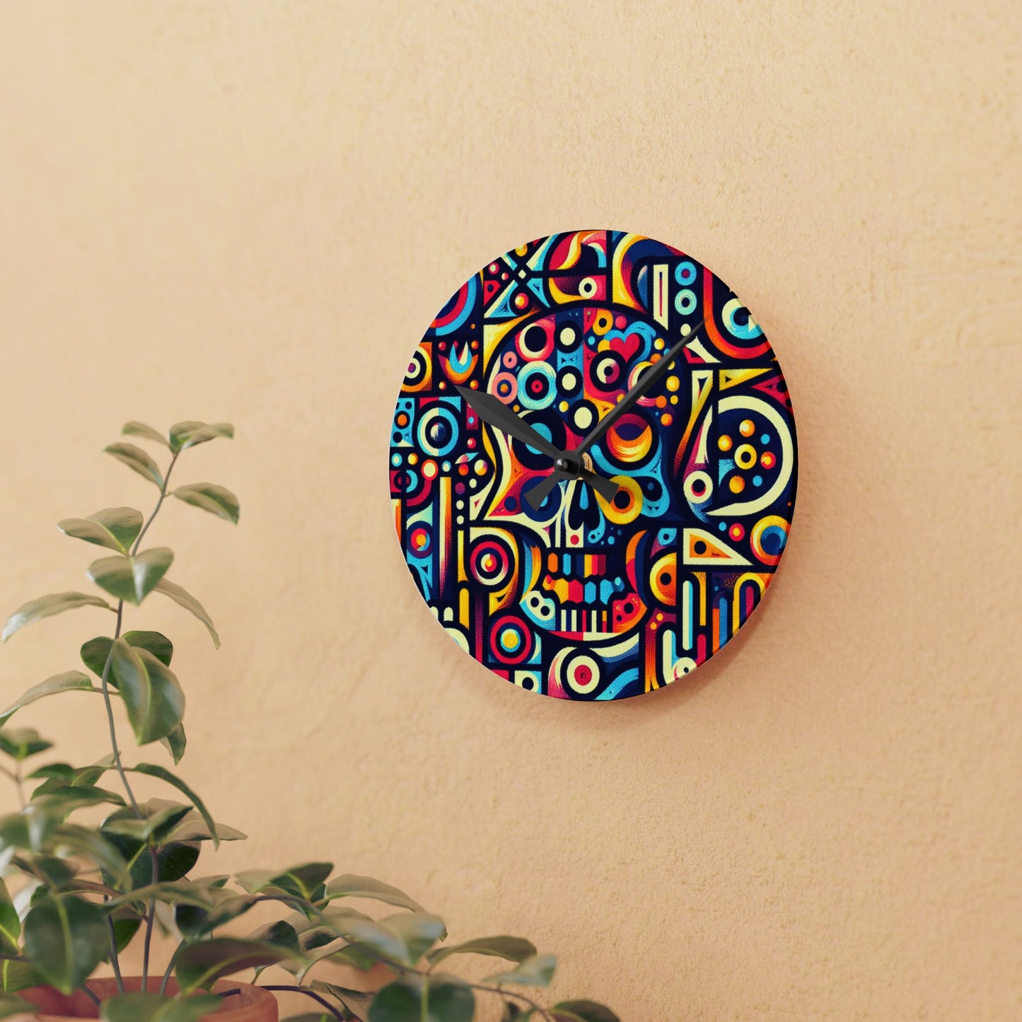 Chaos Acrylic Wall Clock