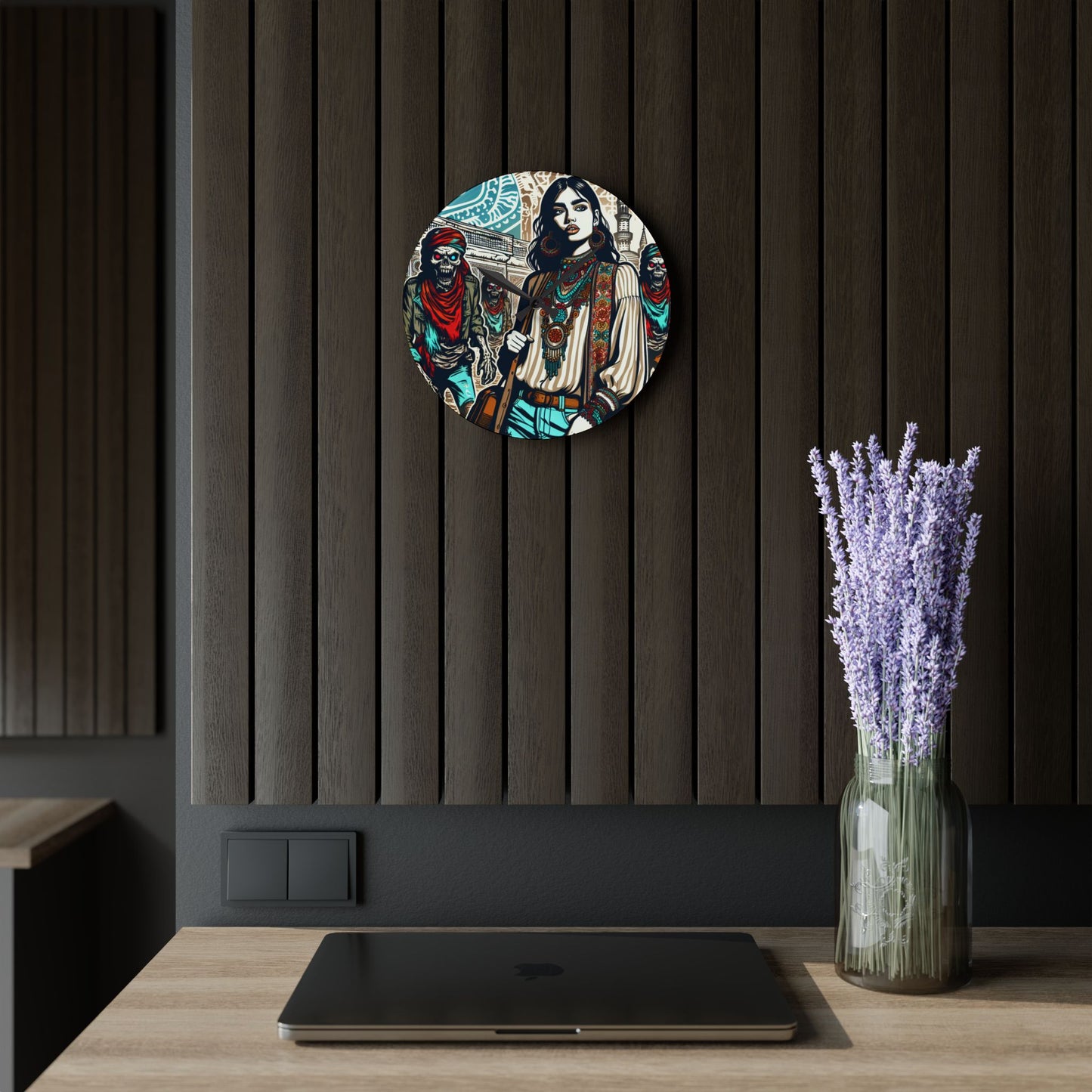 Amongst Us Acrylic Wall Clock