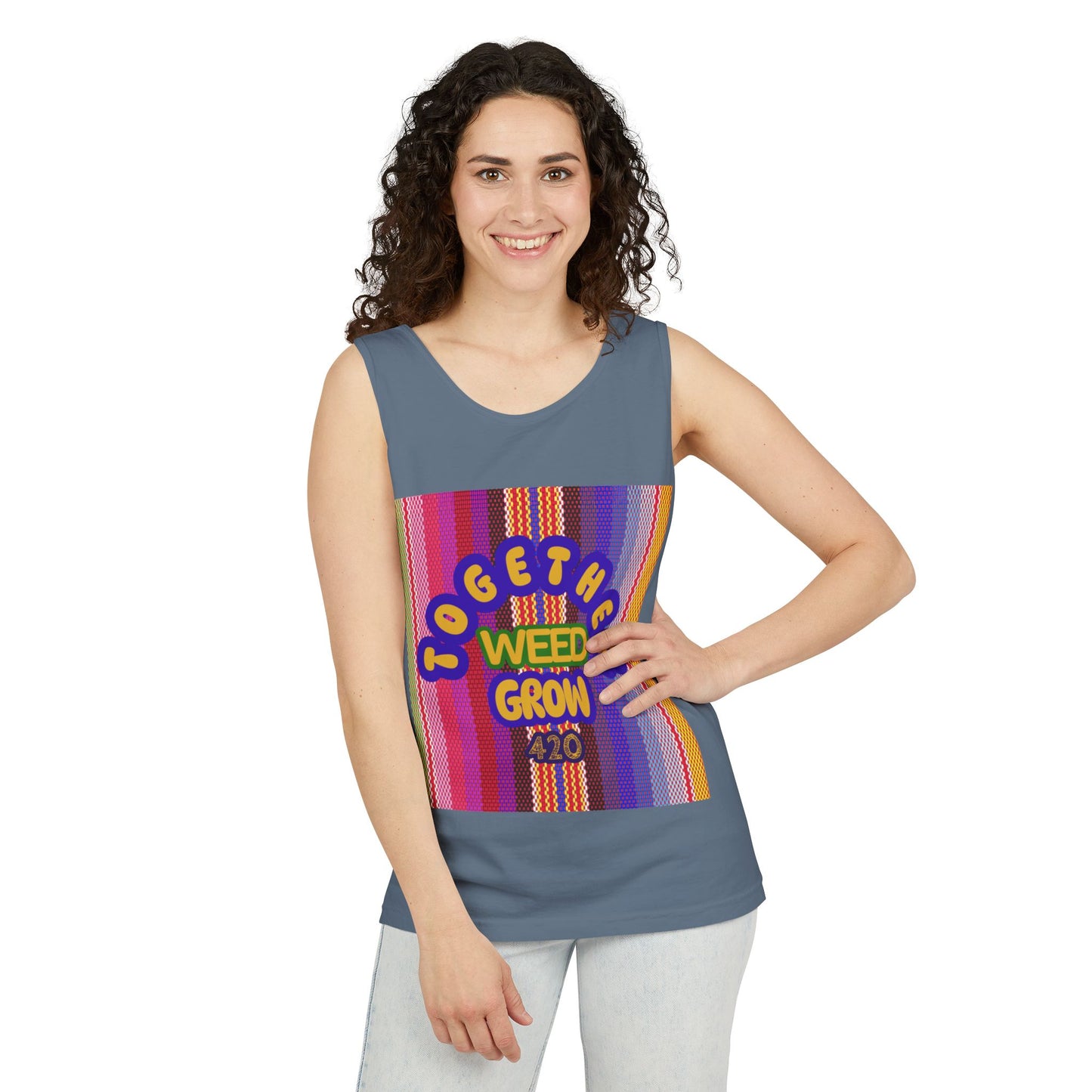 Together We Grow Unisex Tank Top - 420 Celebration Apparel