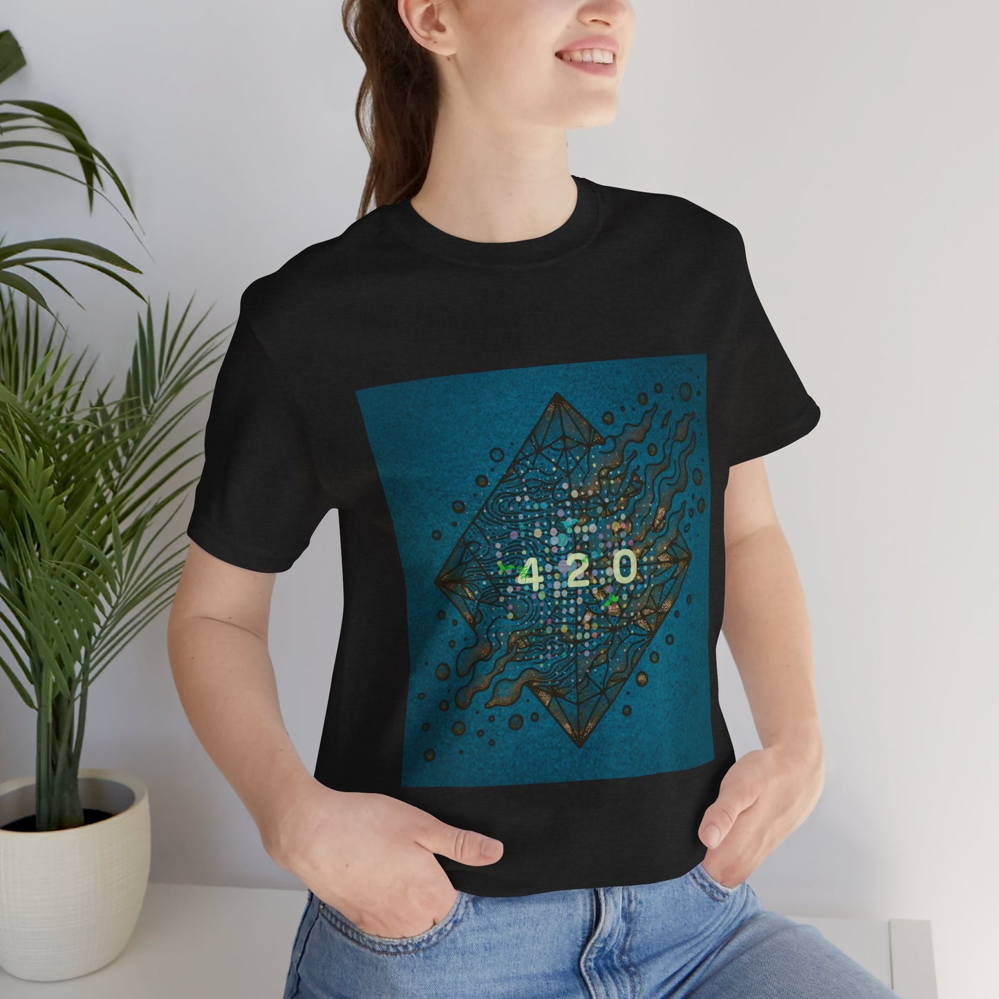 420 Graphic Unisex Jersey Tee - Casual Vibe for Celebrations