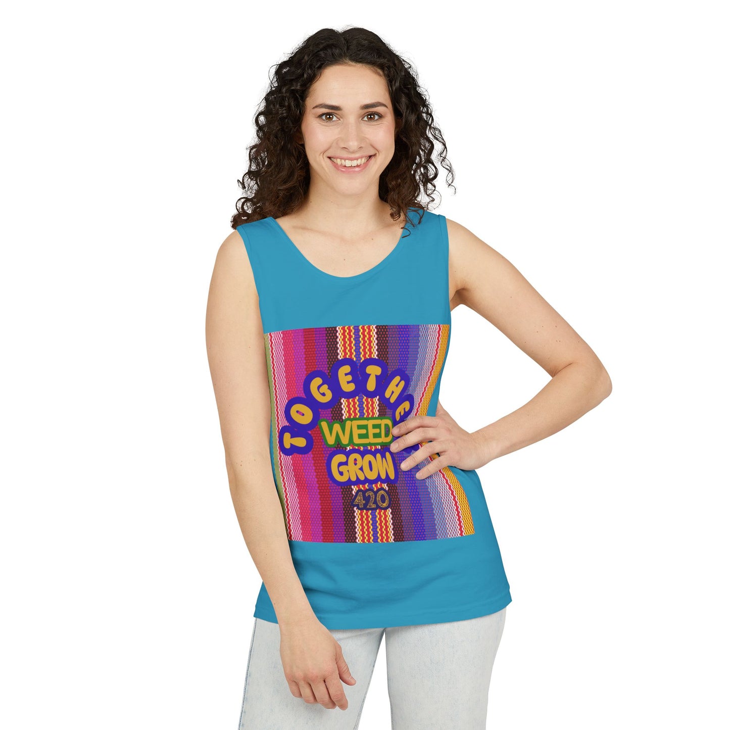 Together We Grow Unisex Tank Top - 420 Celebration Apparel