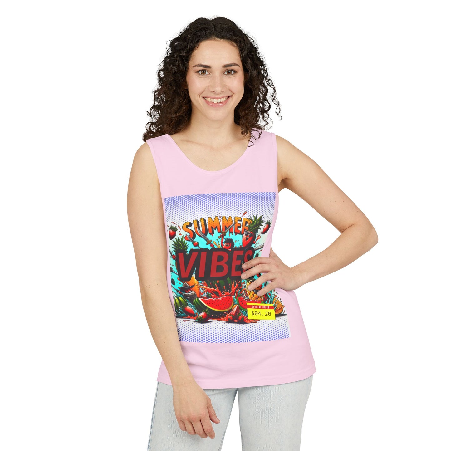 Summer Vibes Unisex Tank Top - Perfect for Beach Days & Festivals