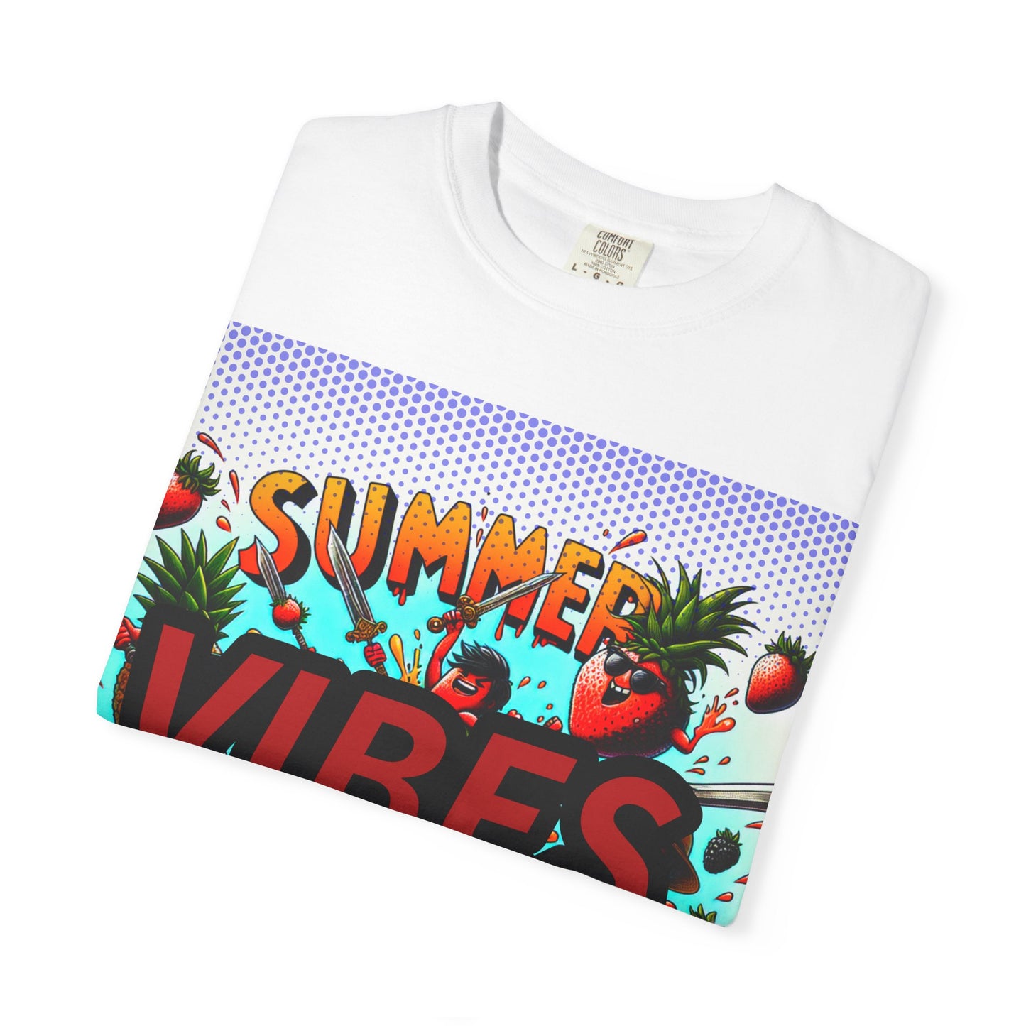 Summer Vibes Unisex Garment-Dyed T-Shirt