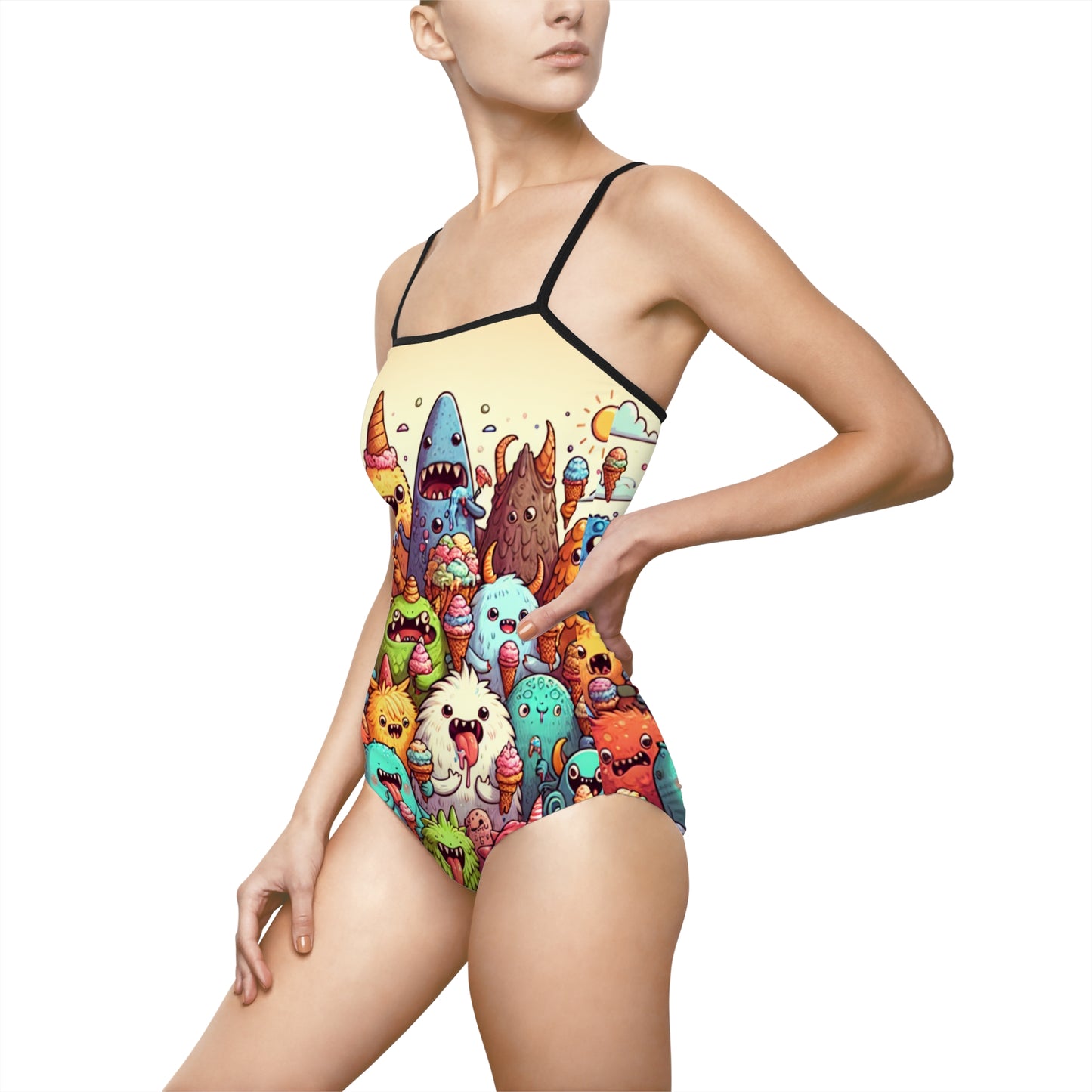 Women's One-piece Swimsuit (AOP)