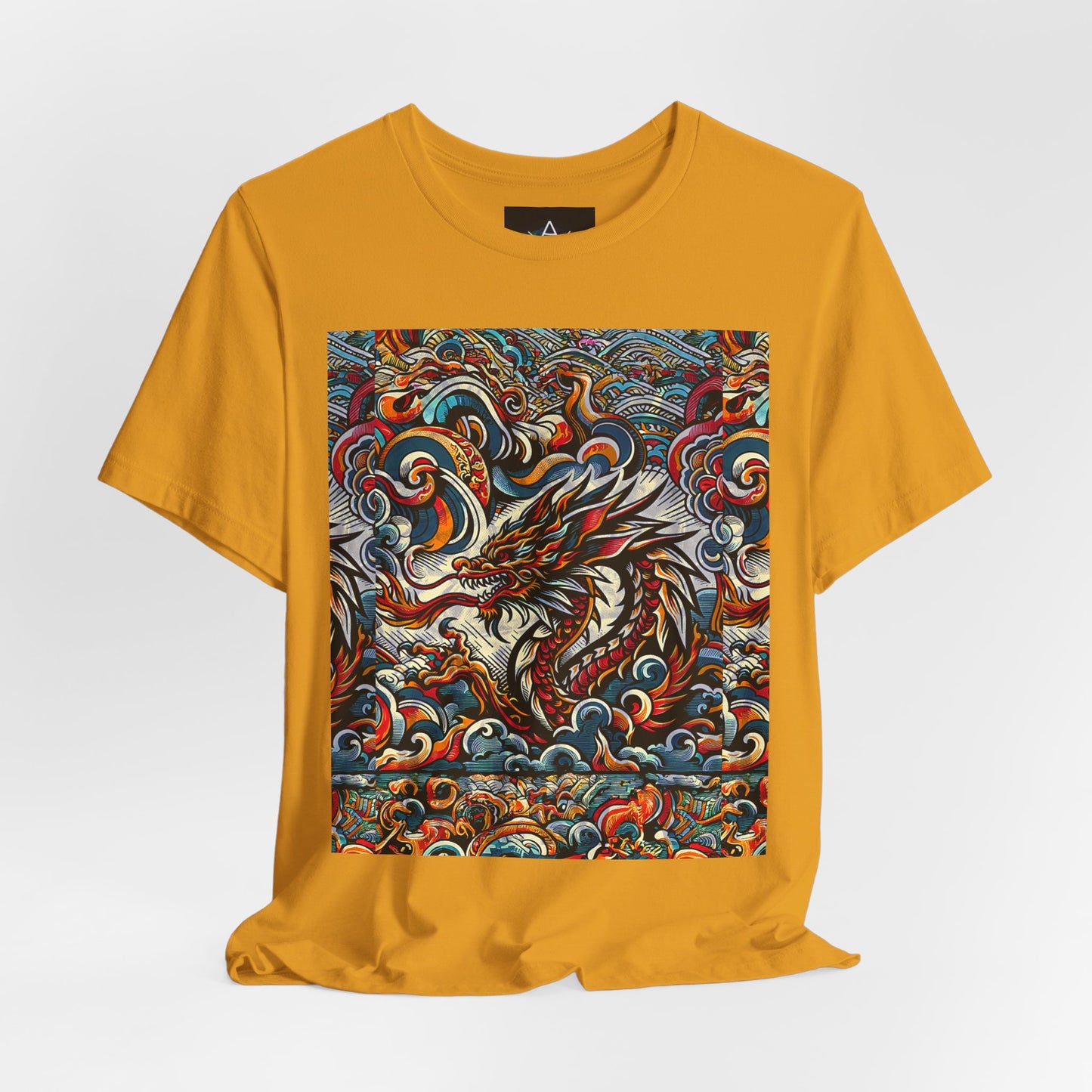 Vibrant Dragon Graphic Tee - Unisex Jersey Short Sleeve Shirt