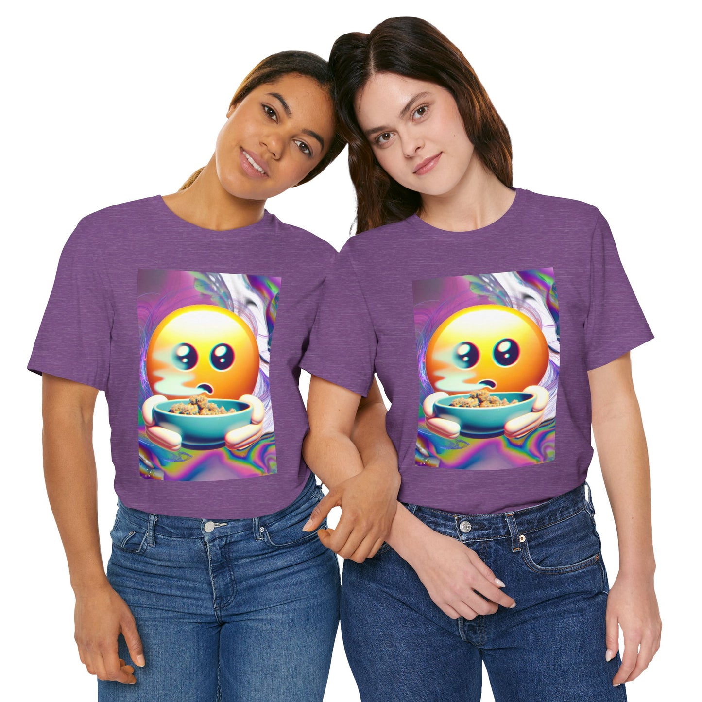 Vibrant Emoji Tee - Perfect for Casual Hangouts and Celebrations