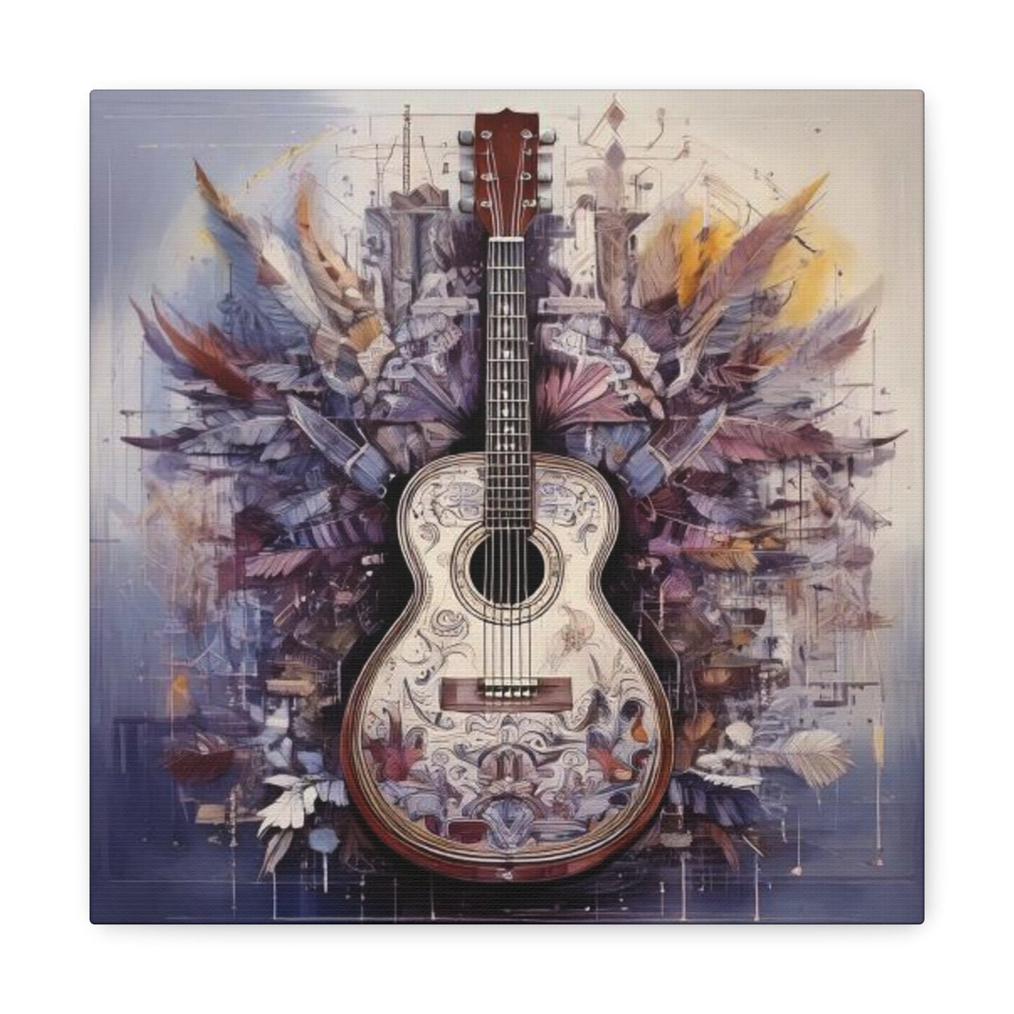 Canvas Gallery Wraps Art Decor Print on Cotton Fabric