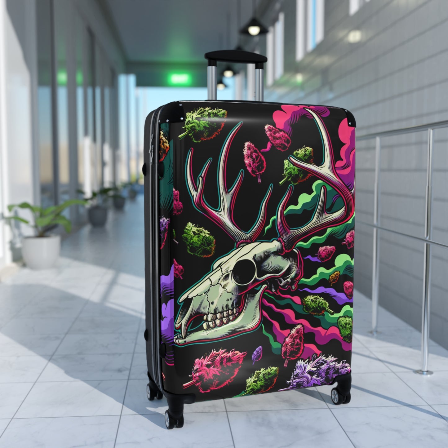 Burn Around the World Suitcase