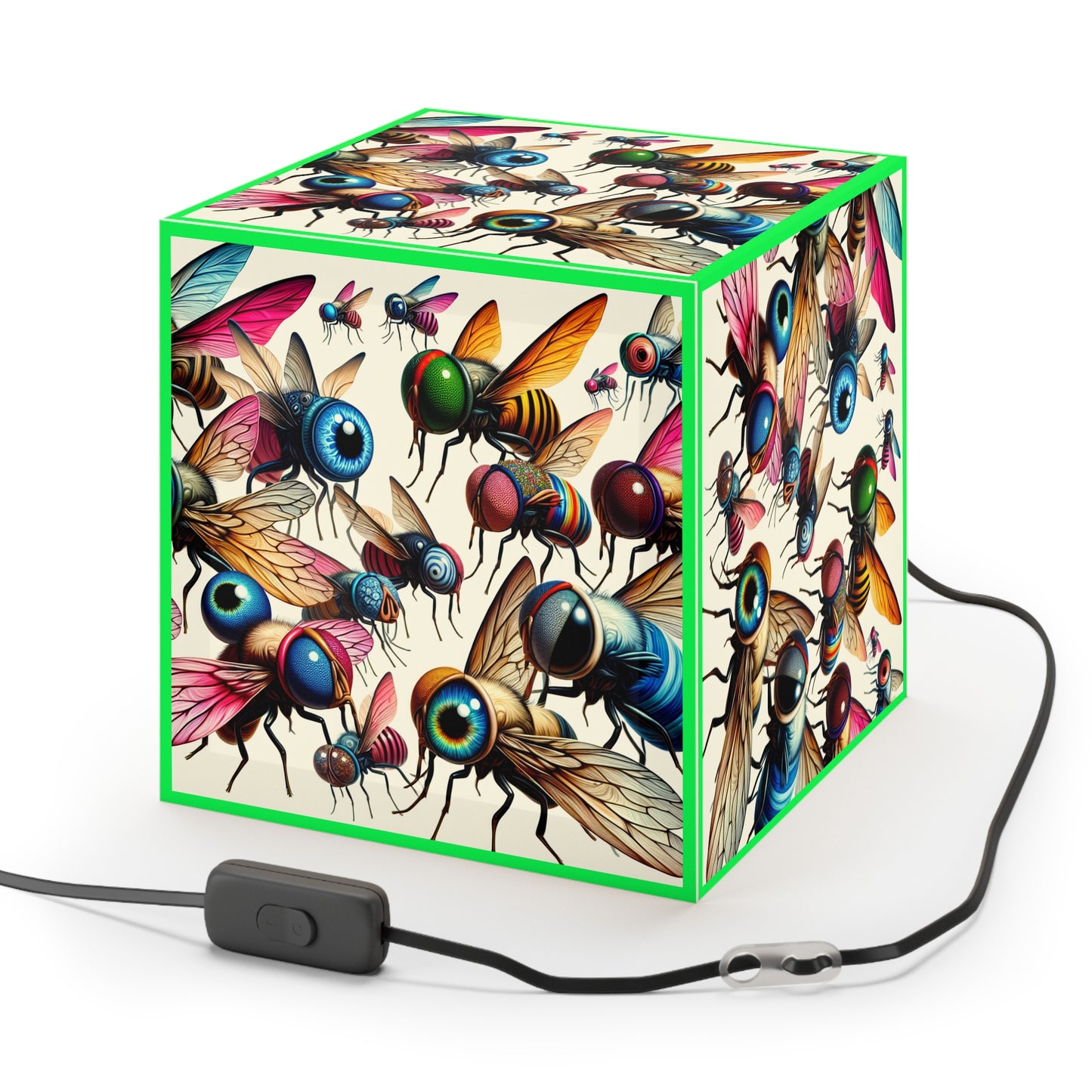 The Bugz Light Cube Lamp