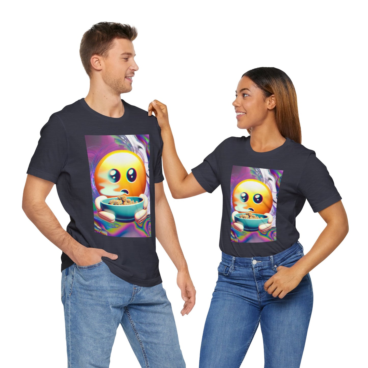 Vibrant Emoji Tee - Perfect for Casual Hangouts and Celebrations