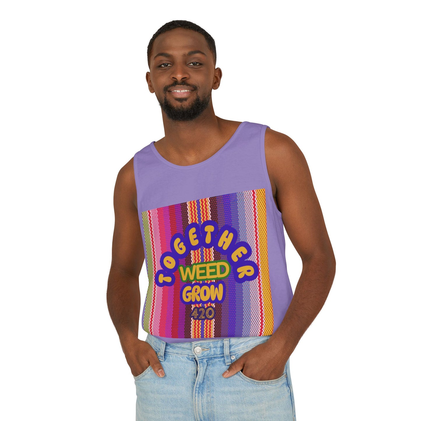 Together We Grow Unisex Tank Top - 420 Celebration Apparel