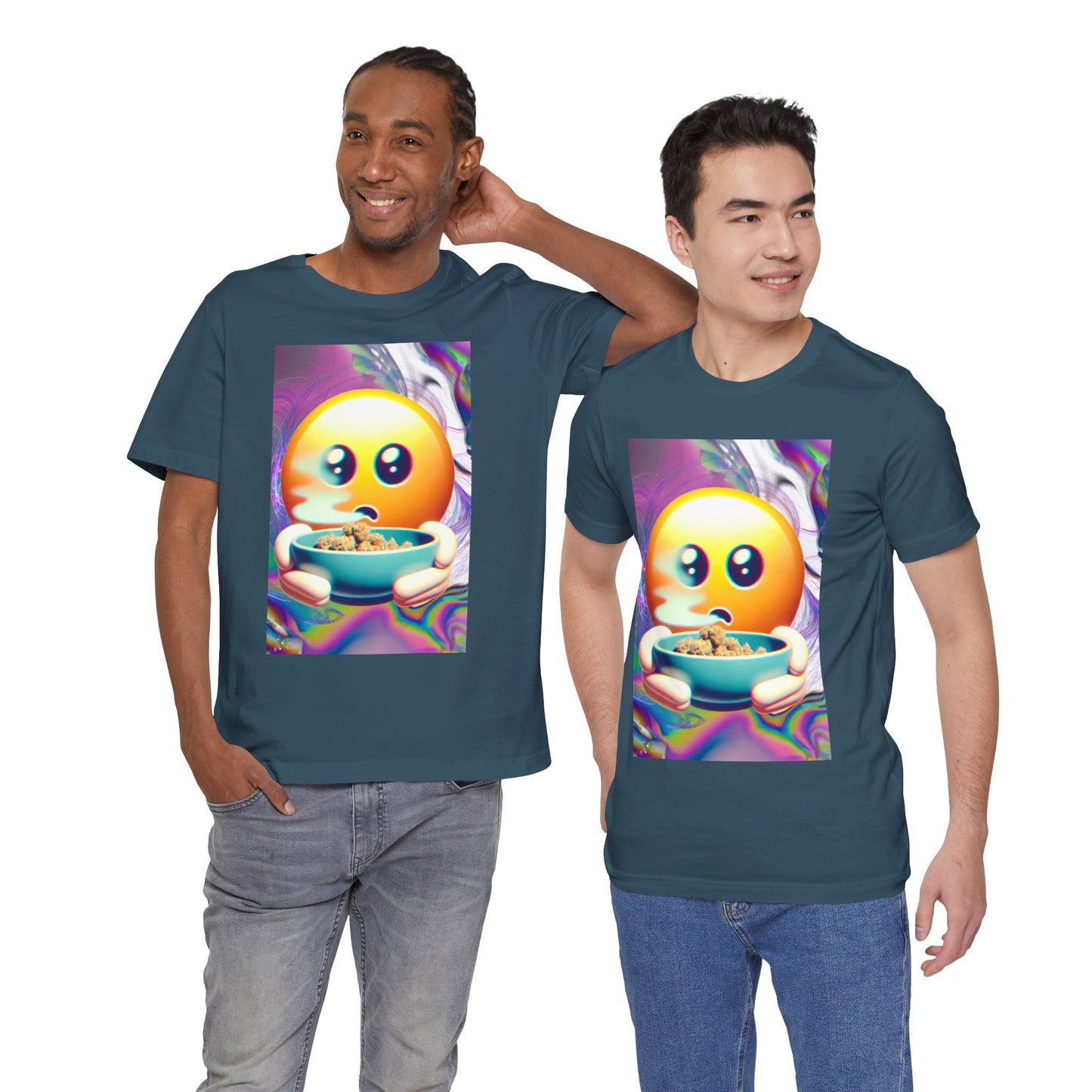 Vibrant Emoji Tee - Perfect for Casual Hangouts and Celebrations