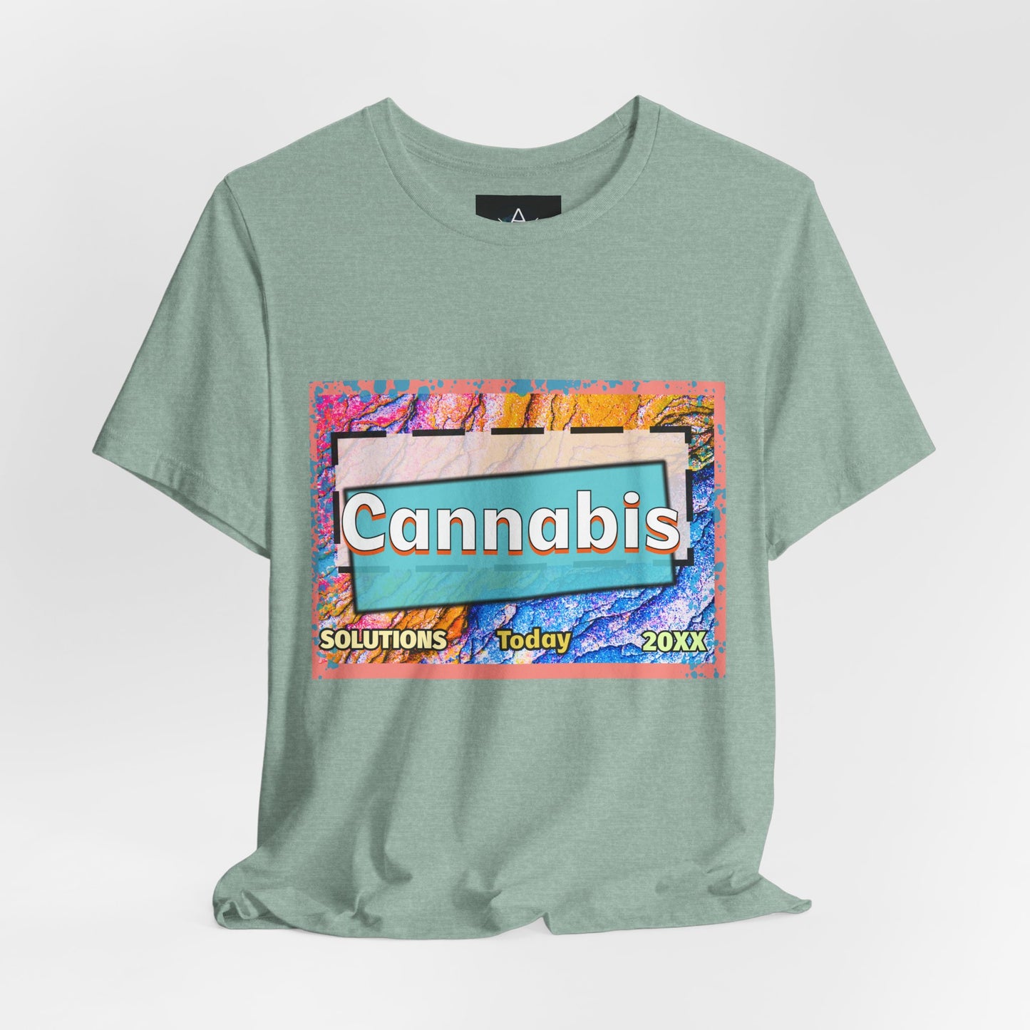 Trendy Cannabis Solutions Tee - Unisex Jersey Short Sleeve T-Shirt