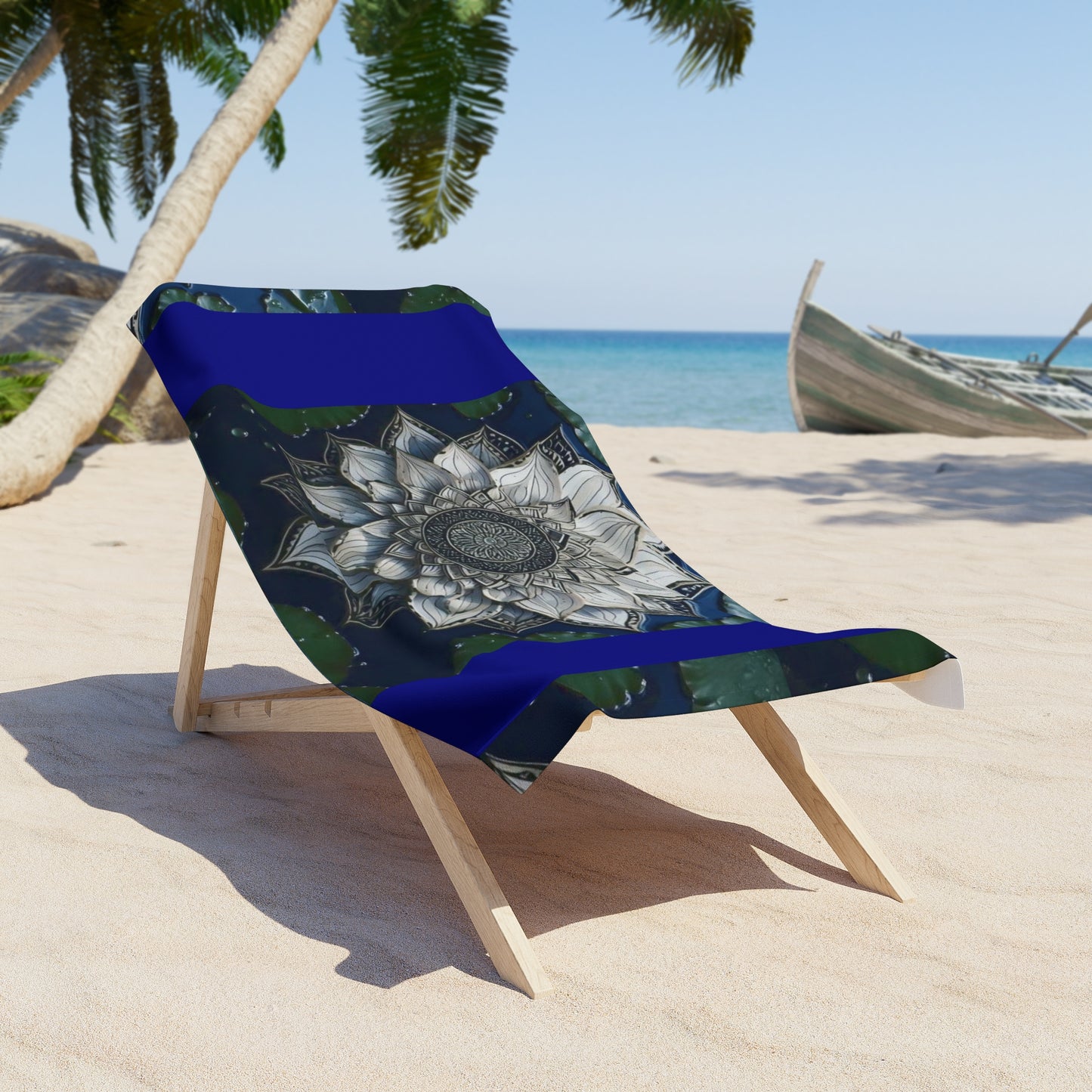 Simple Alluring Style Lily at the Beach Towel