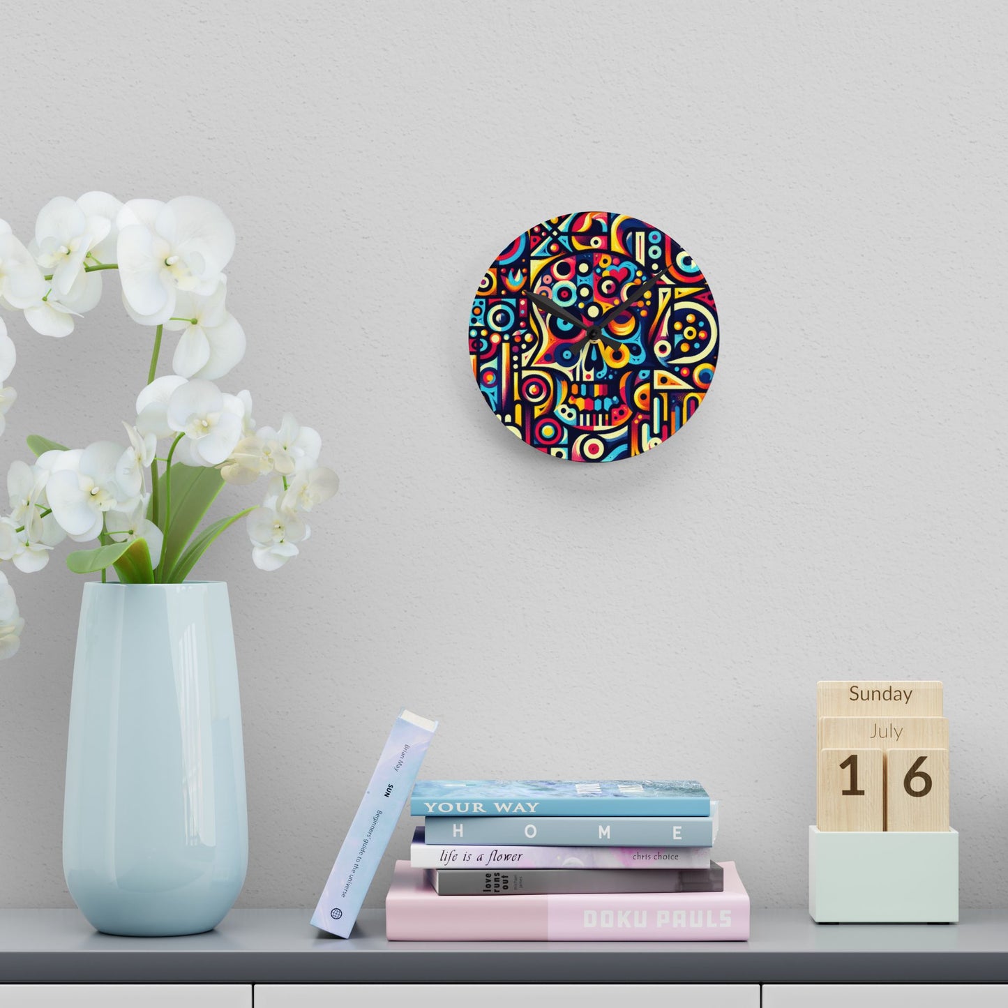 Chaos Acrylic Wall Clock