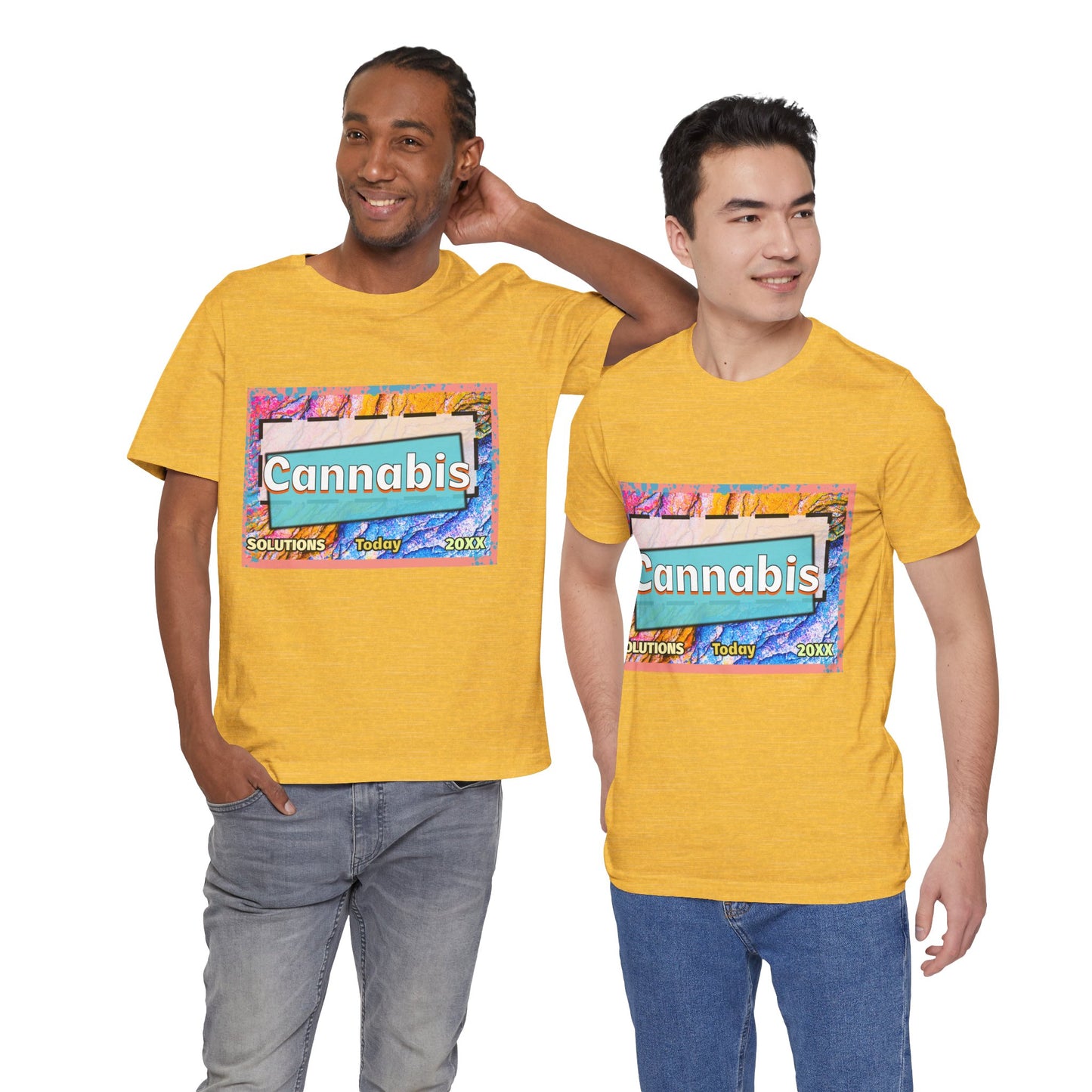Trendy Cannabis Solutions Tee - Unisex Jersey Short Sleeve T-Shirt