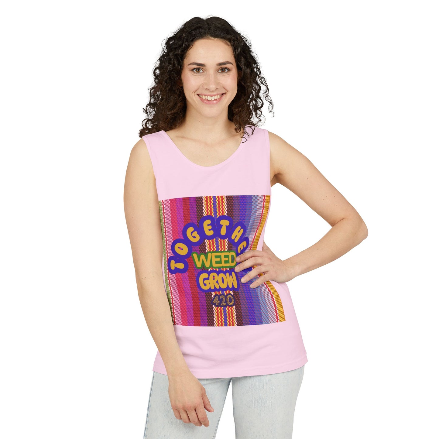 Together We Grow Unisex Tank Top - 420 Celebration Apparel