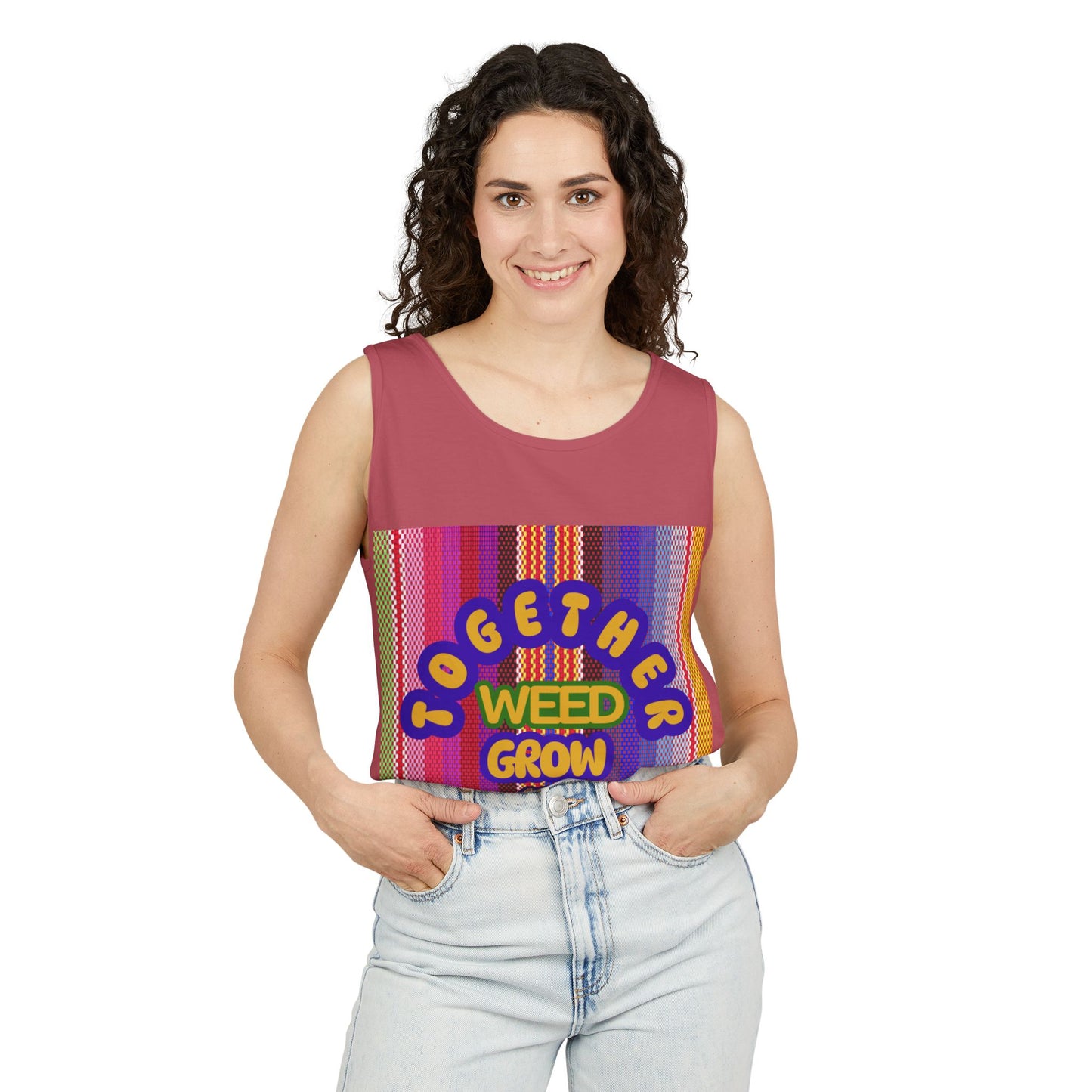 Together We Grow Unisex Tank Top - 420 Celebration Apparel