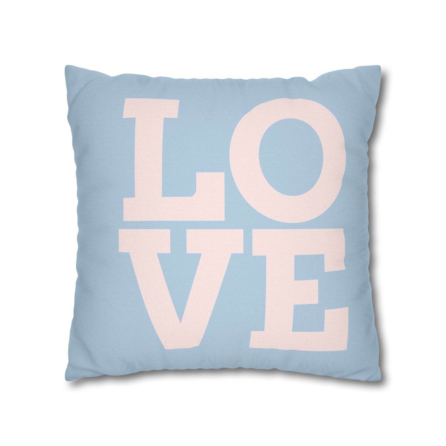 Spun Polyester Square Pillowcase