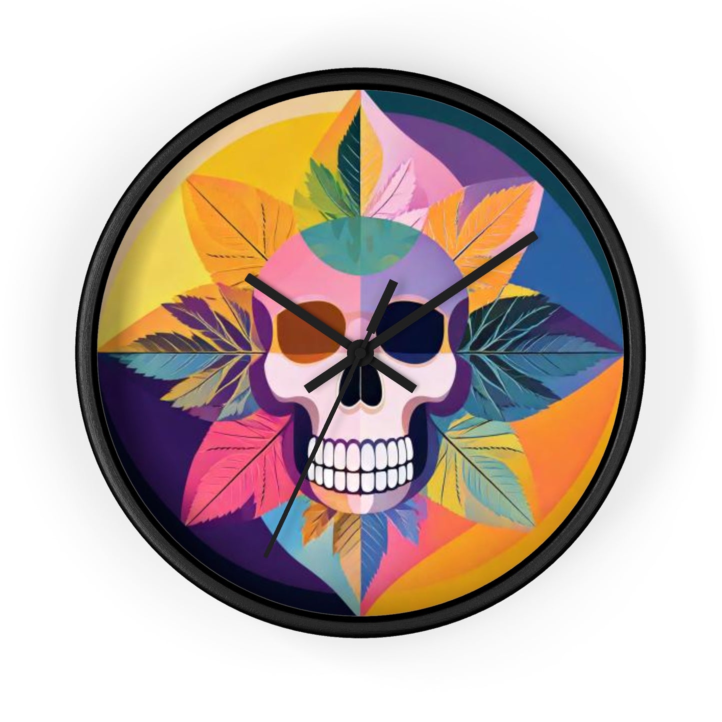 Floral Offering Bloom Wall Clock