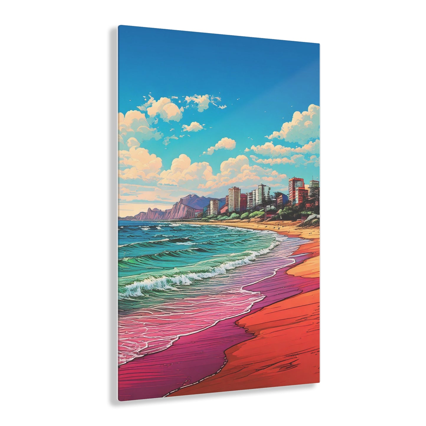 Jerry's Beach Party Acrylic Prints