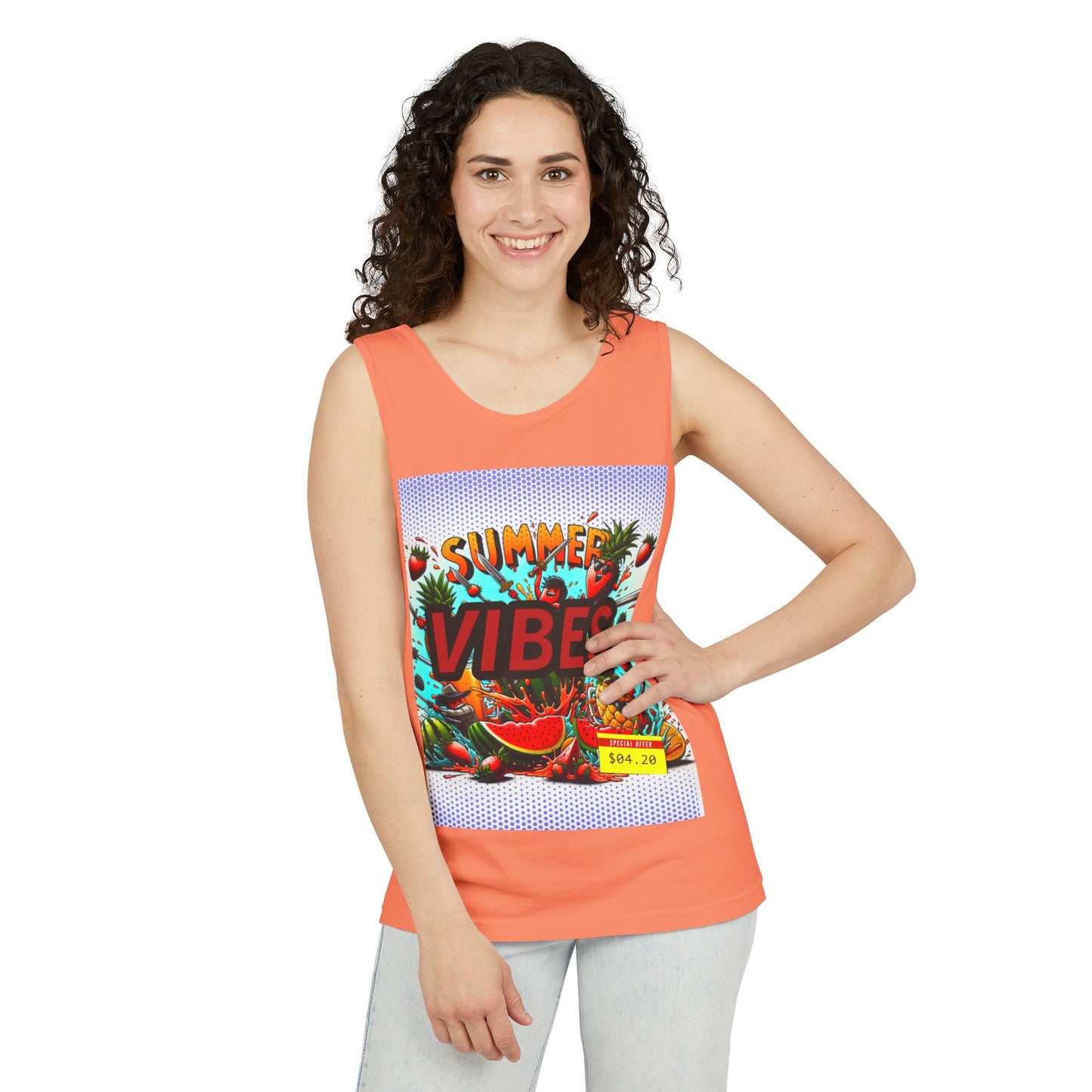 Summer Vibes Unisex Tank Top - Perfect for Beach Days & Festivals