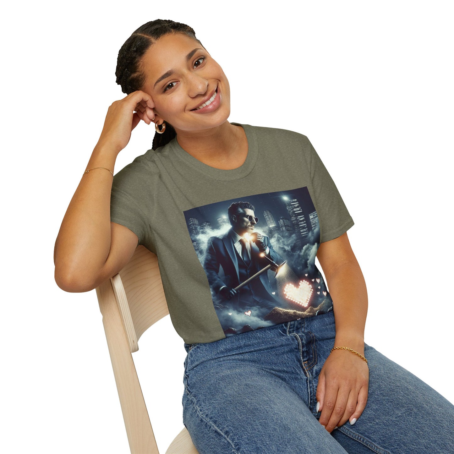 Simple Alluring Style Unisex Softstyle T-Shirt