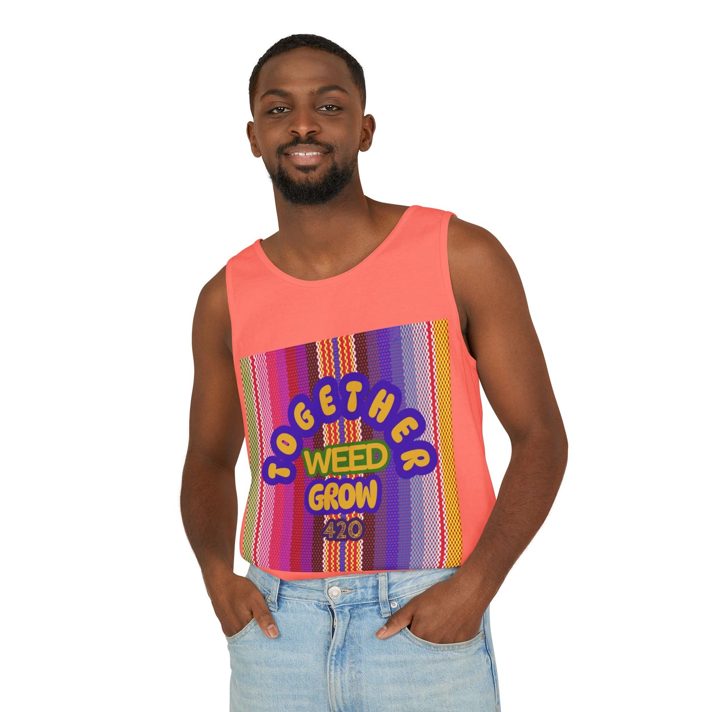 Together We Grow Unisex Tank Top - 420 Celebration Apparel
