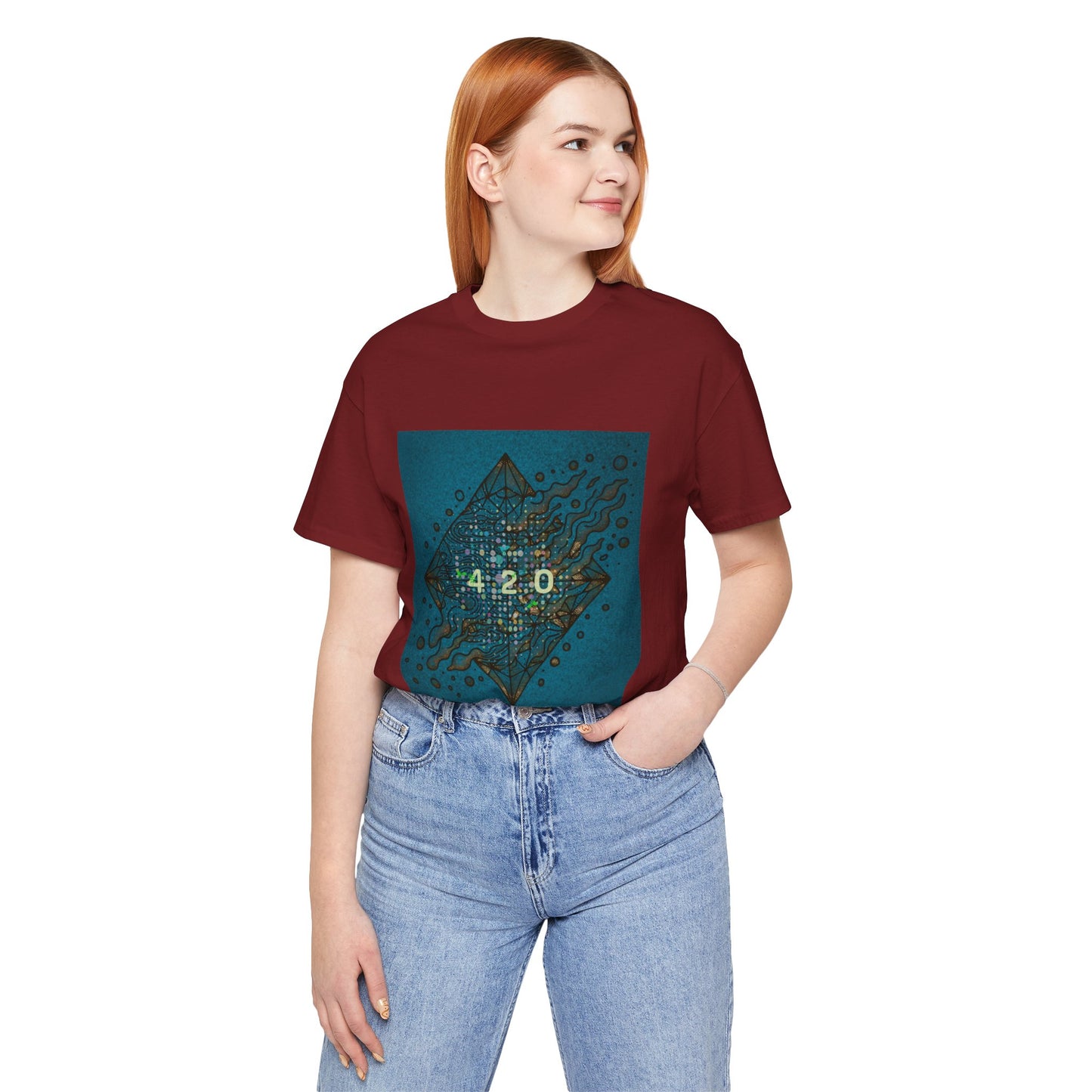 420 Graphic Unisex Jersey Tee - Casual Vibe for Celebrations