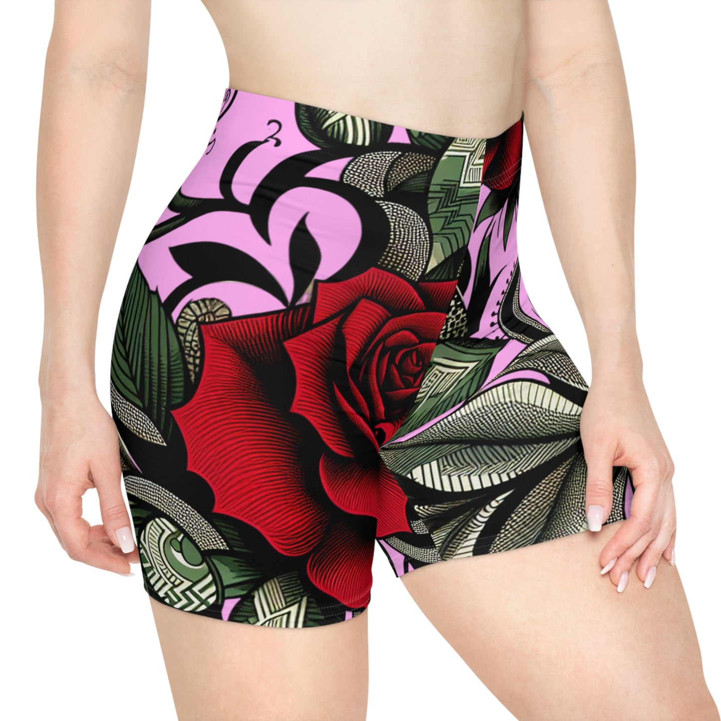 Women's Biker Shorts (AOP)