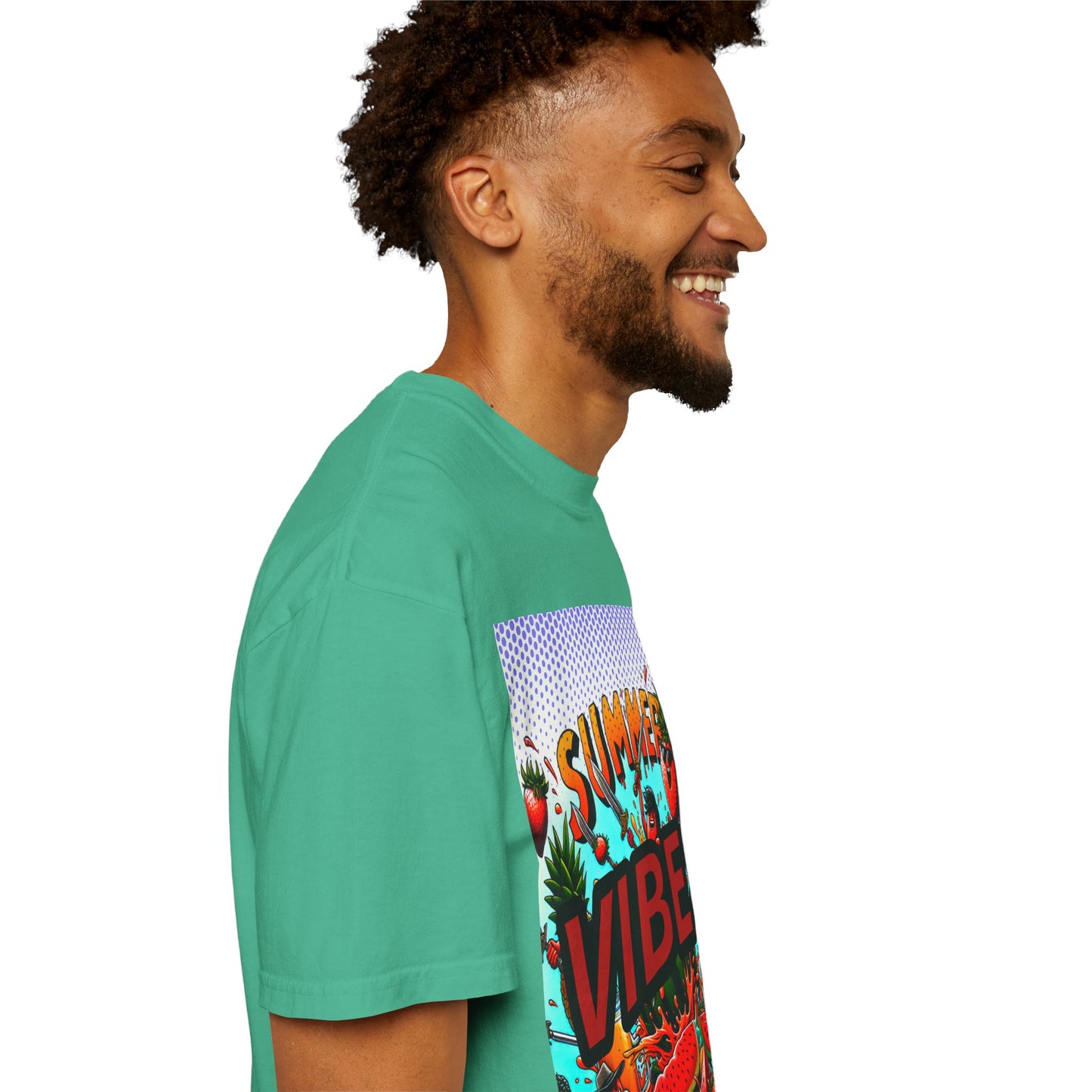 Summer Vibes Unisex Garment-Dyed T-Shirt