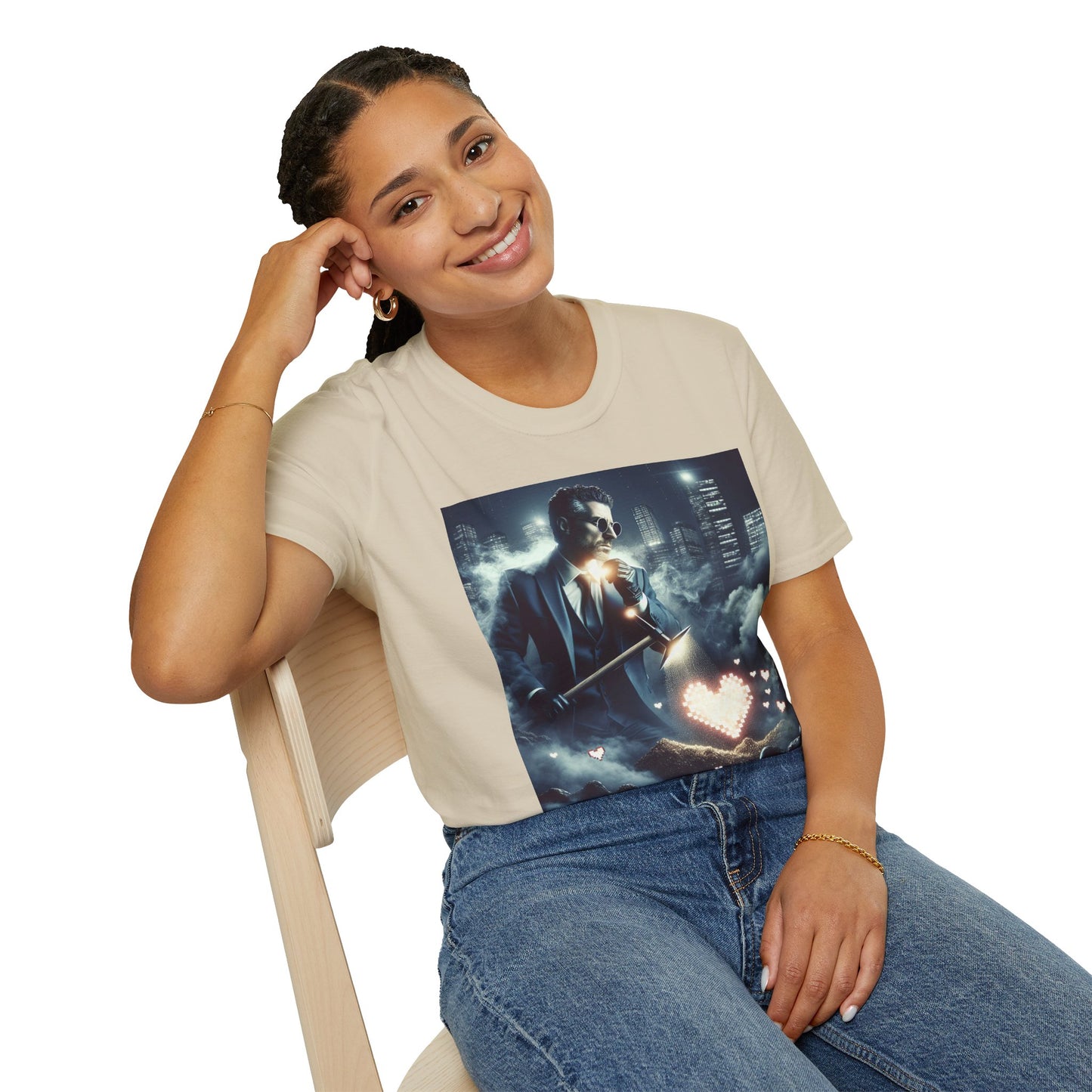Simple Alluring Style Unisex Softstyle T-Shirt