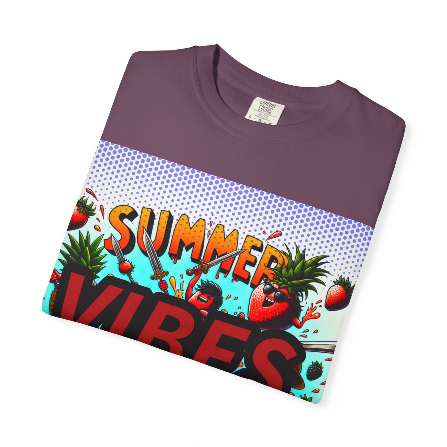 Summer Vibes Unisex Garment-Dyed T-Shirt