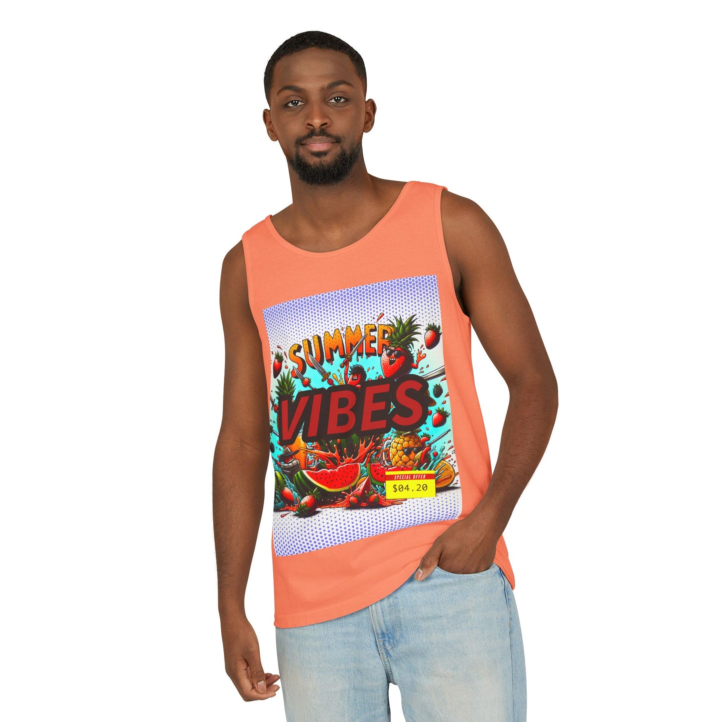 Summer Vibes Unisex Tank Top - Perfect for Beach Days & Festivals